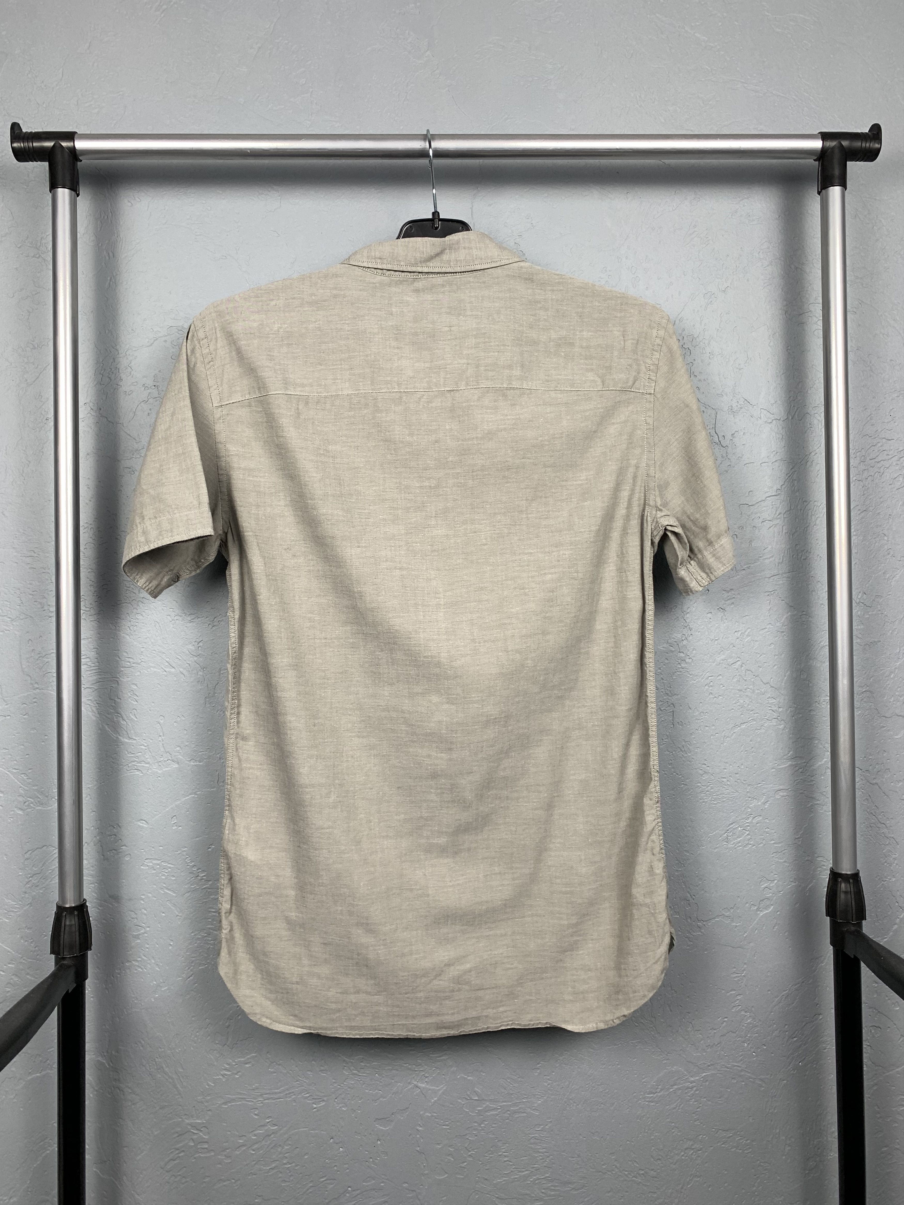 Allsaints Allsaints Mens Redondo Short Sleeve Shirt Size US S / EU 44-46 / 1 - 5 Thumbnail