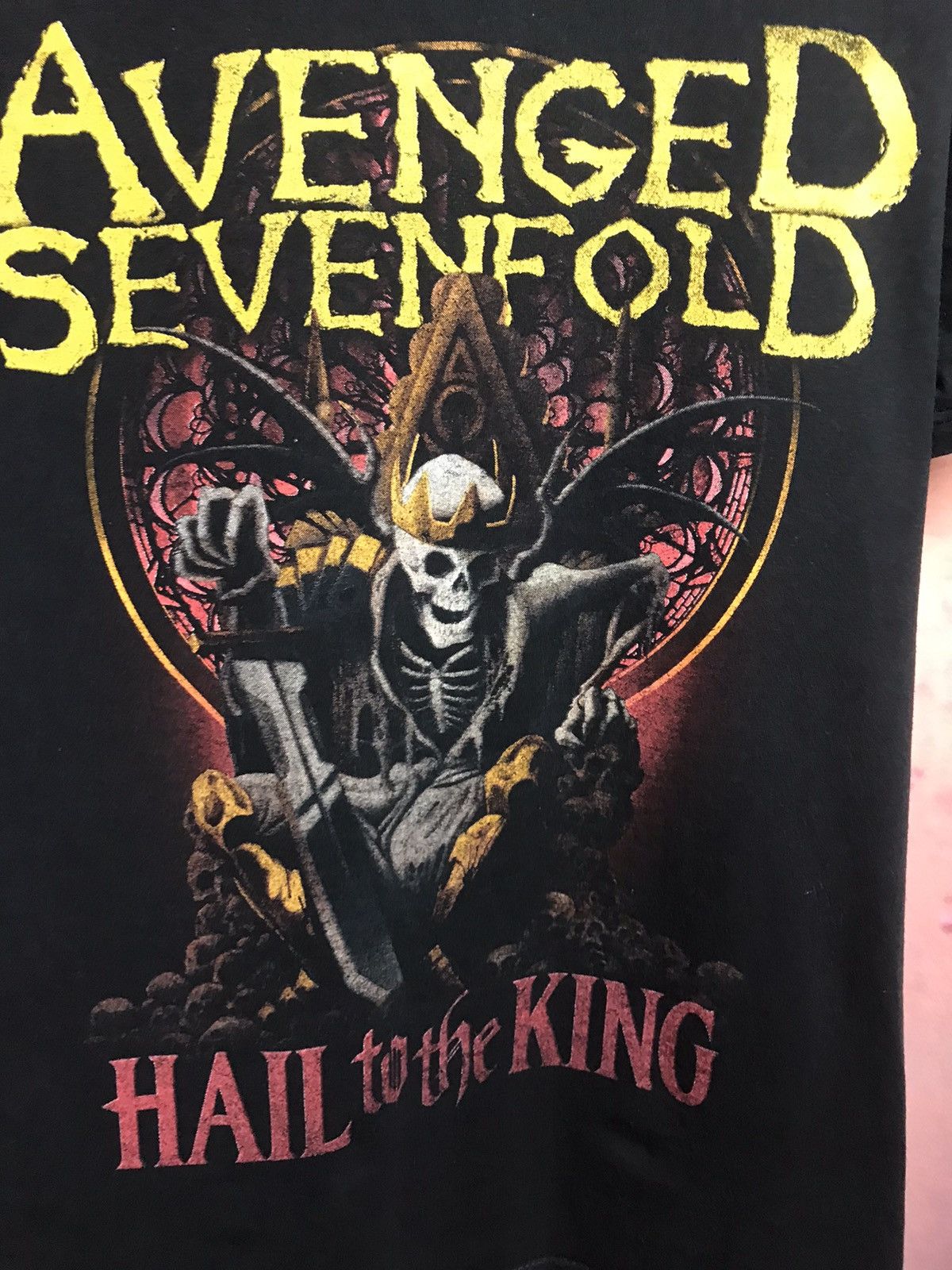 Band Tees × Vintage Vintage Avenged Sevenfold Band rock tee Size US M / EU 48-50 / 2 - 3 Thumbnail
