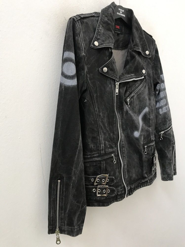 Vintage Vintage RUPERT EDGE Japan Double Collar Painter Denim Jacket Size US M / EU 48-50 / 2 - 9 Thumbnail