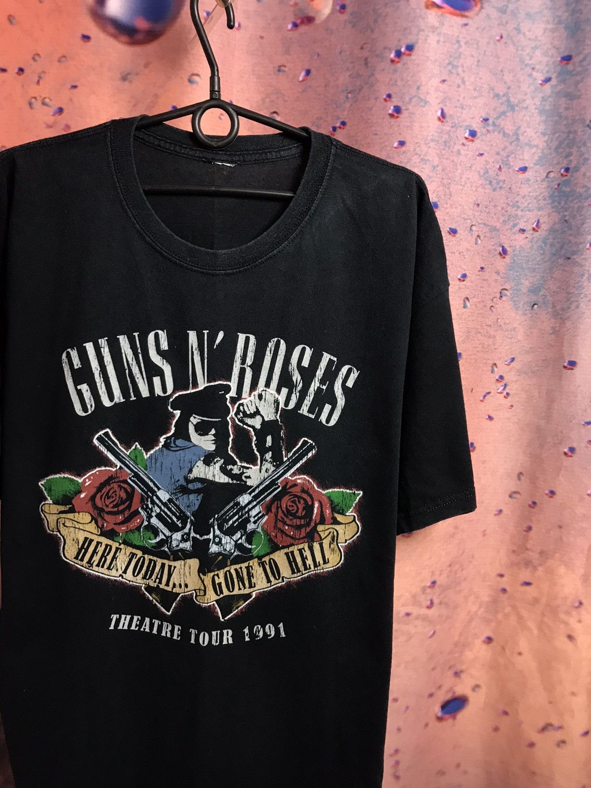 Band Tees × Vintage Vintage Guns N roses band rock tee Size US XL / EU 56 / 4 - 1 Thumbnail