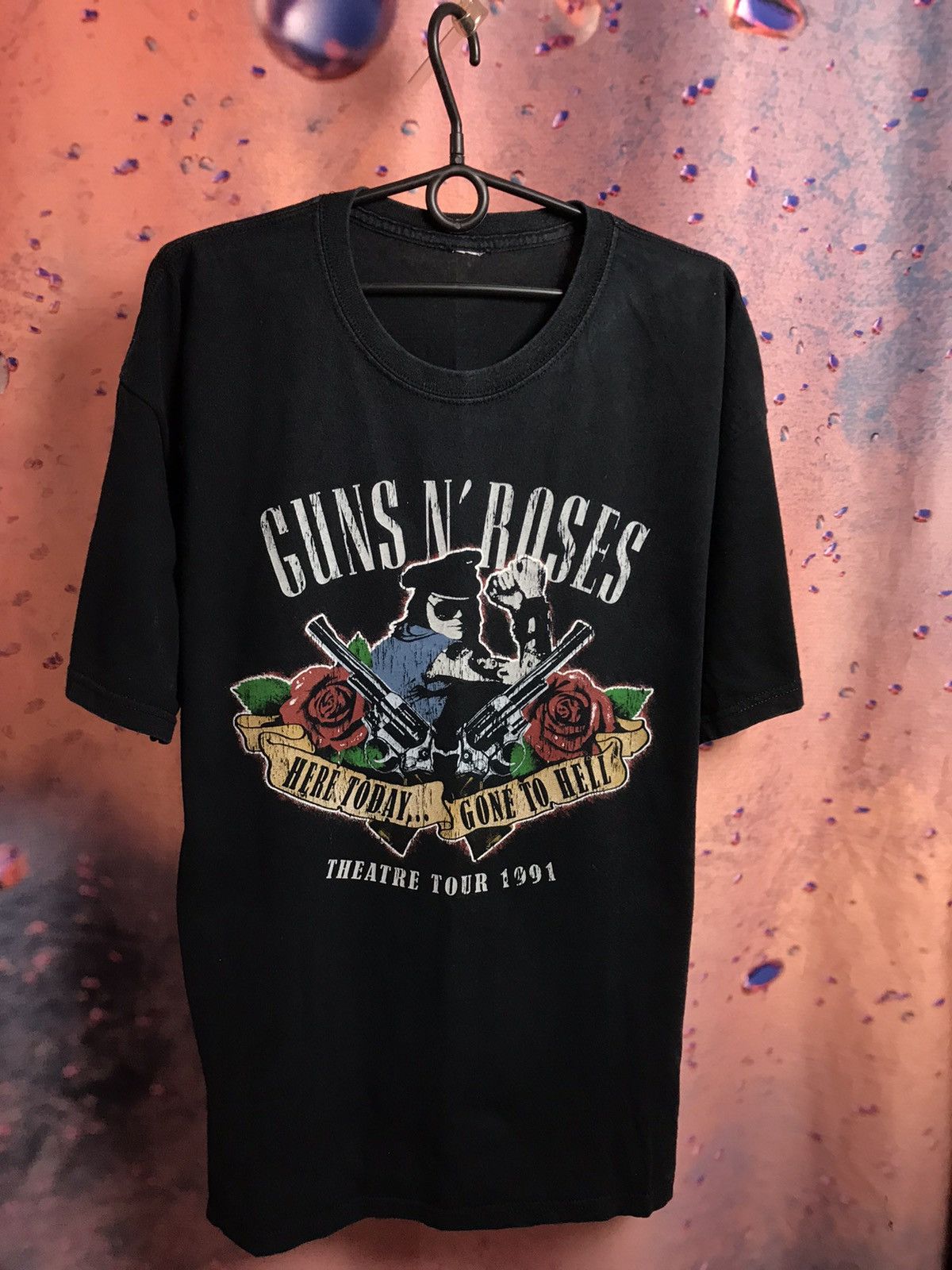 Band Tees × Vintage Vintage Guns N roses band rock tee Size US XL / EU 56 / 4 - 2 Thumbnail