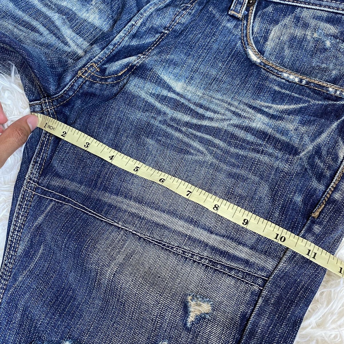 Japanese Brand Rupert Distressed Number Nine Style Size US 32 / EU 48 - 15 Thumbnail