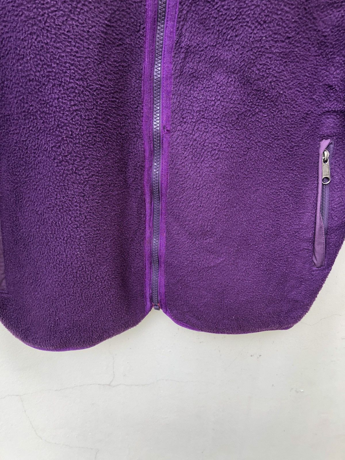 The North Face Vintage 90s The North Face Purple Fleece Sweater Zipper Size US L / EU 52-54 / 3 - 5 Thumbnail