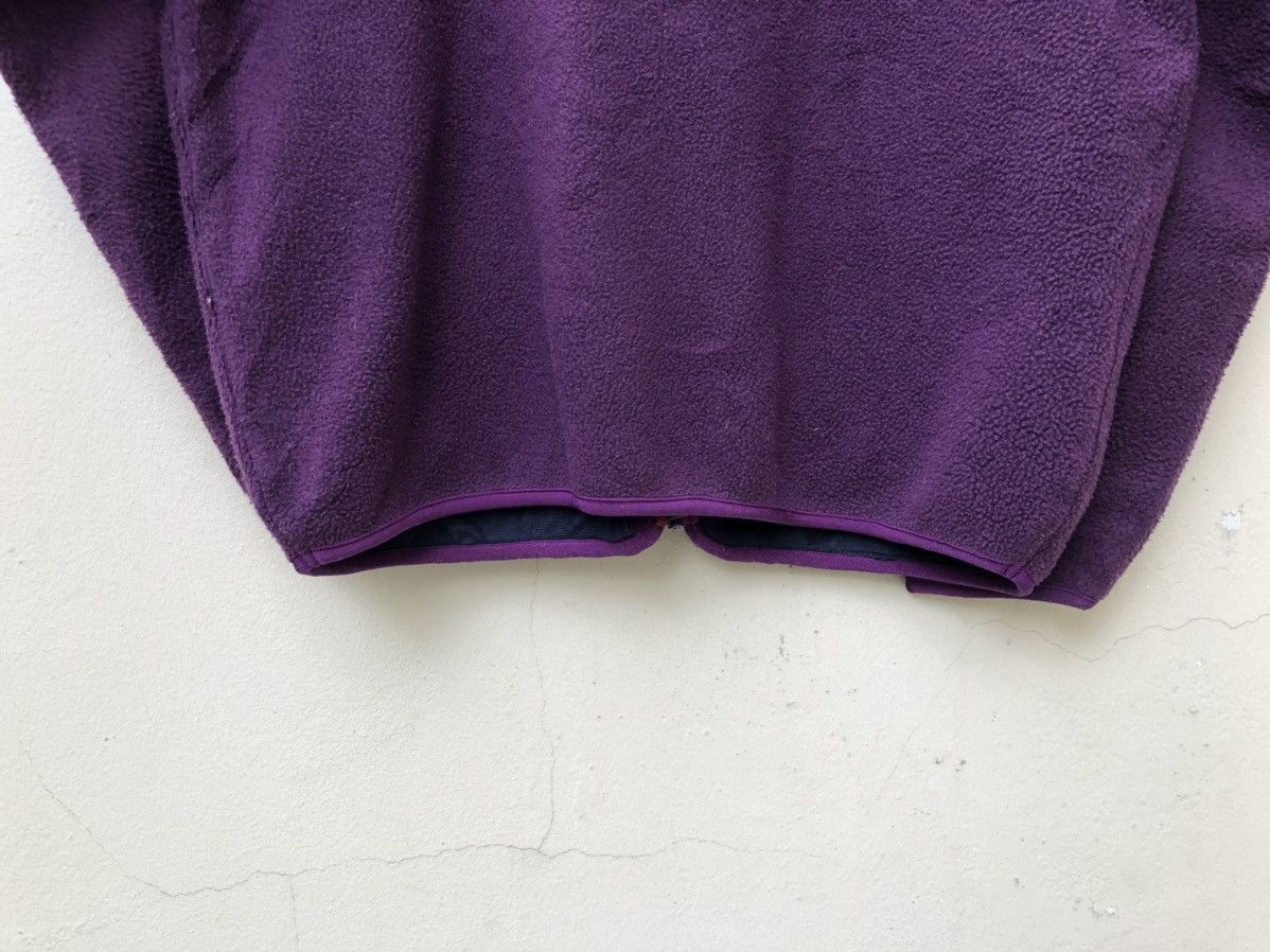 The North Face Vintage 90s The North Face Purple Fleece Sweater Zipper Size US L / EU 52-54 / 3 - 8 Thumbnail