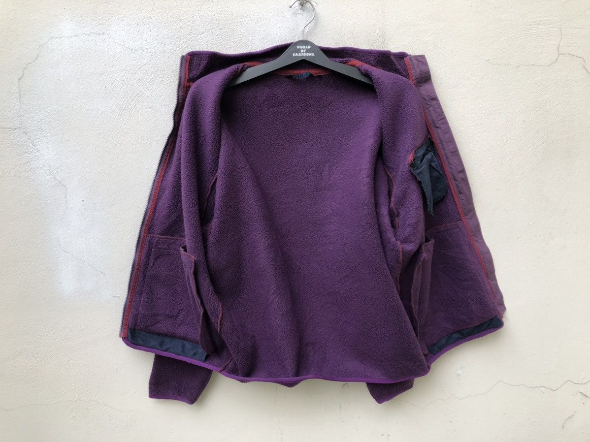 The North Face Vintage 90s The North Face Purple Fleece Sweater Zipper Size US L / EU 52-54 / 3 - 9 Thumbnail