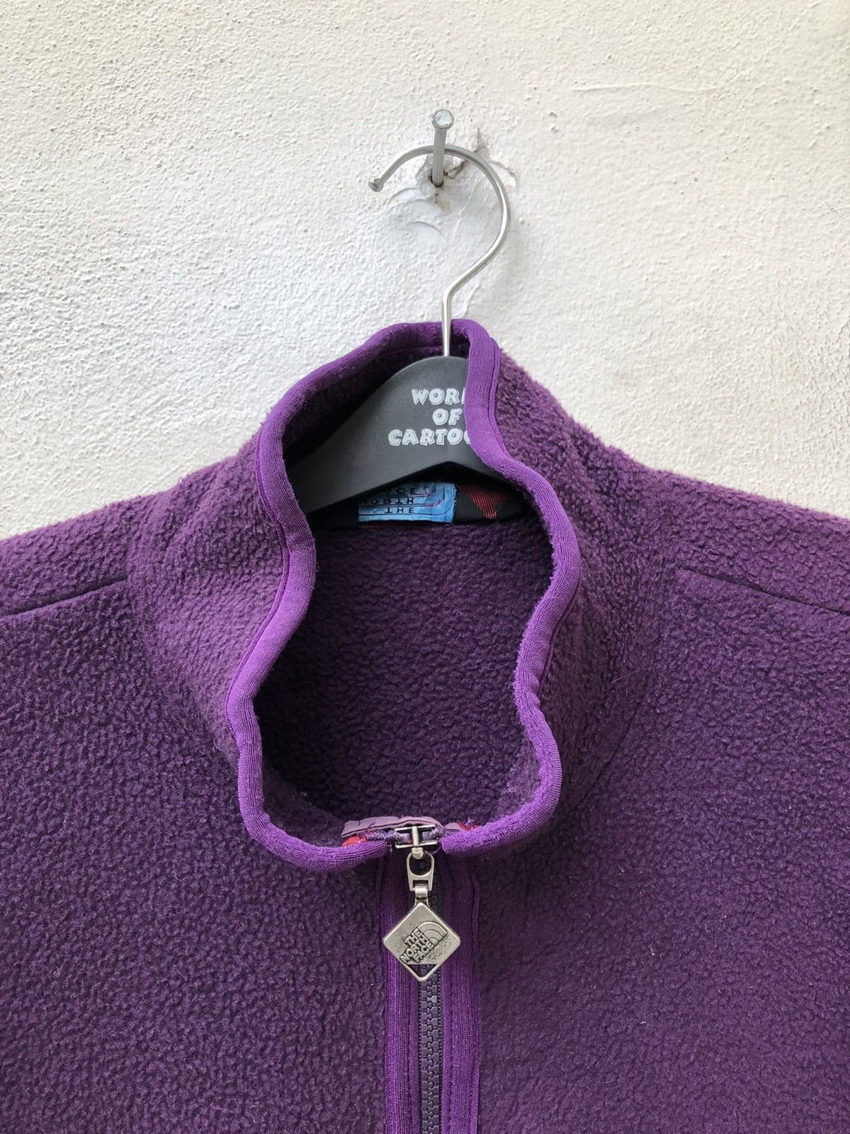 The North Face Vintage 90s The North Face Purple Fleece Sweater Zipper Size US L / EU 52-54 / 3 - 2 Thumbnail
