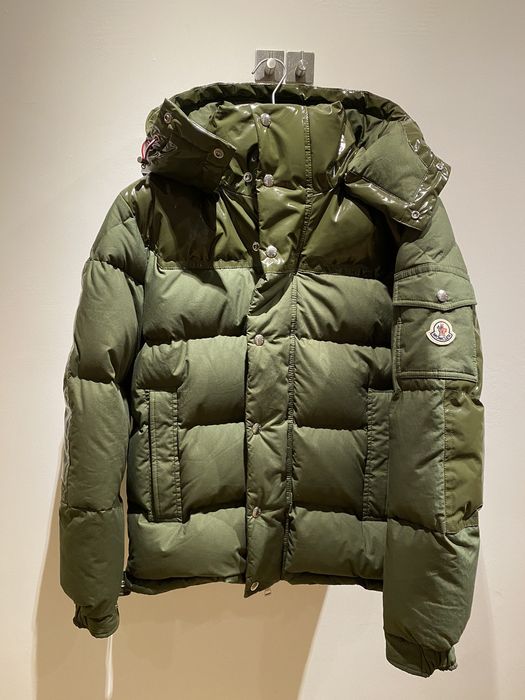 Moncler army green sales jacket