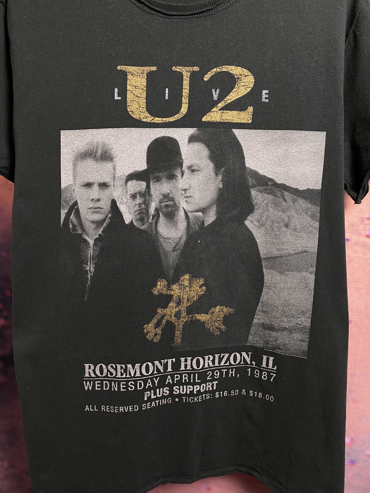 Band Tees × Vintage Vintage U2 band rock tee Size US M / EU 48-50 / 2 - 3 Thumbnail