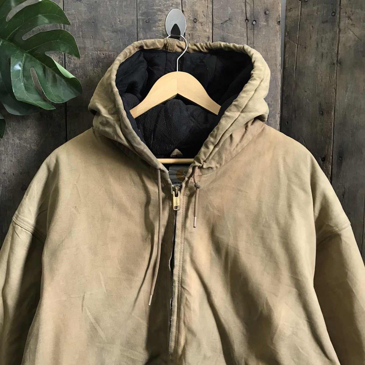 Carhartt × Vintage Vintage Carhartt Hoodie Jacket Size US XXL / EU 58 / 5 - 2 Thumbnail