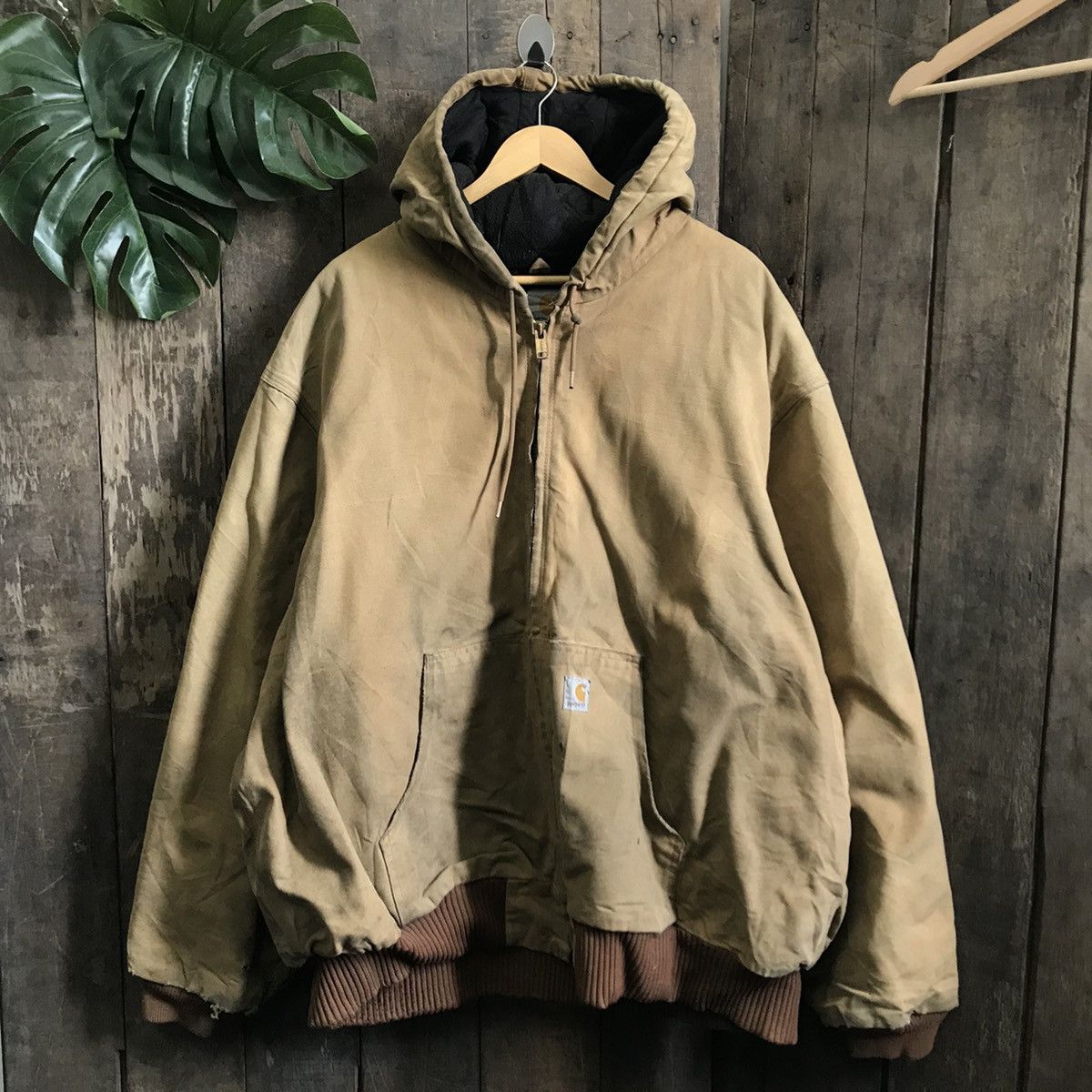 Carhartt × Vintage Vintage Carhartt Hoodie Jacket Size US XXL / EU 58 / 5 - 1 Thumbnail