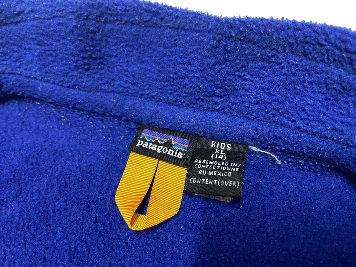 Patagonia × Vintage Vintage 90's Patagonia Fleece Pocket Snap Button Jacket Size US S / EU 44-46 / 1 - 5 Thumbnail