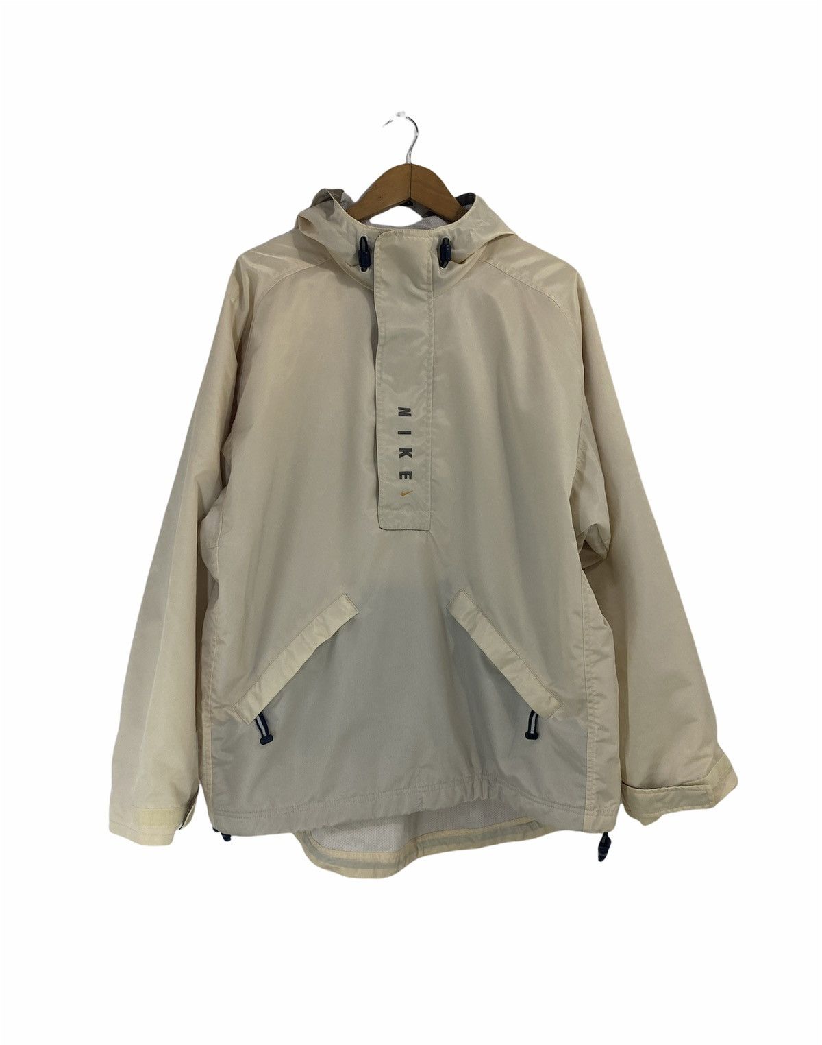 Nike × Vintage Vintage Nike Half Zipper Windbreaker Jacket Design Size US M / EU 48-50 / 2 - 1 Thumbnail