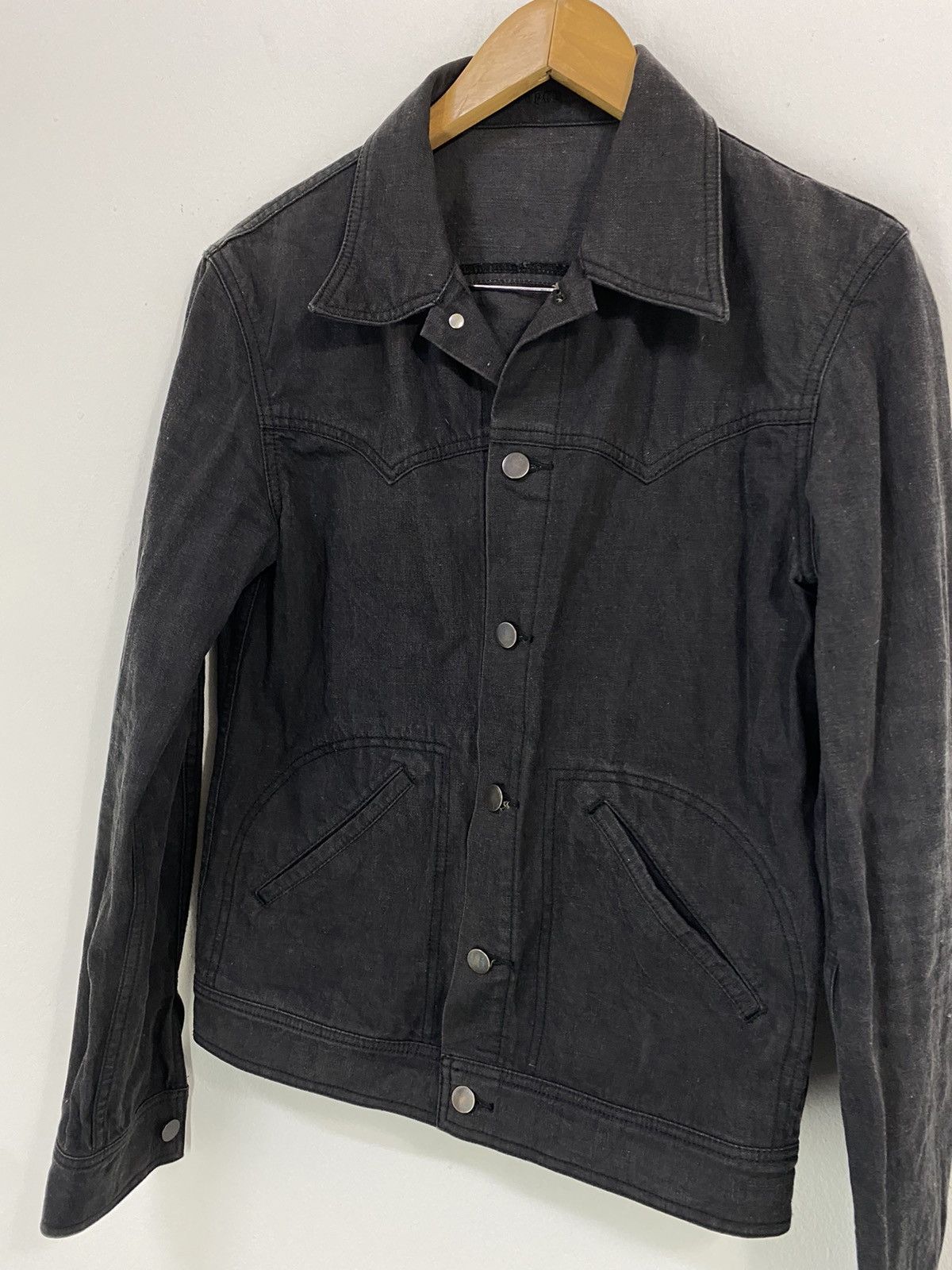 Japanese Brand × United Arrows United Arrow Trucker Jacket Skull Design Double Pocket Size US M / EU 48-50 / 2 - 3 Thumbnail