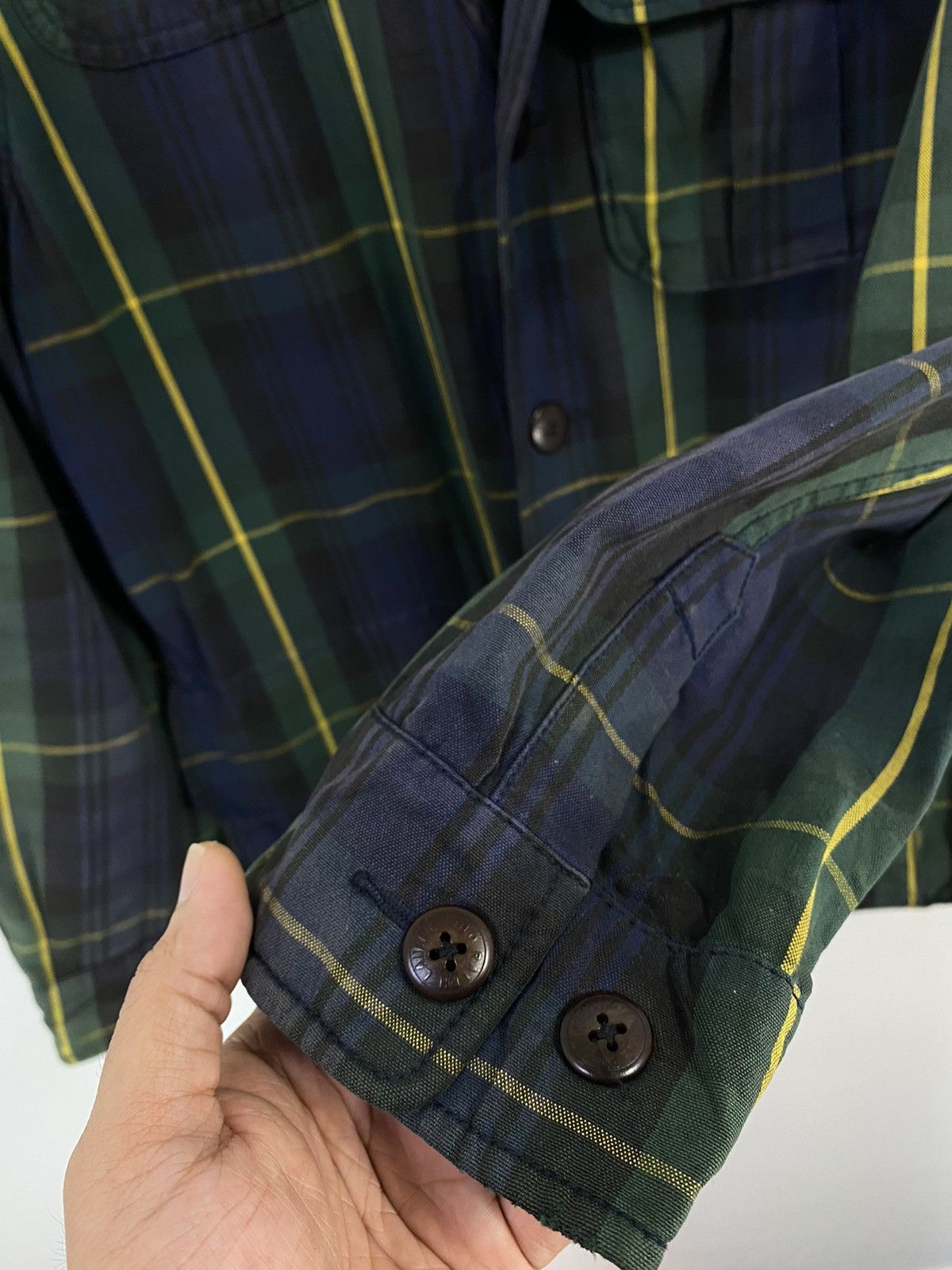 Polo Ralph Lauren Vintage Polo Ralph Lauren Tartan Jacket 3 Pocket Design Size US L / EU 52-54 / 3 - 6 Thumbnail