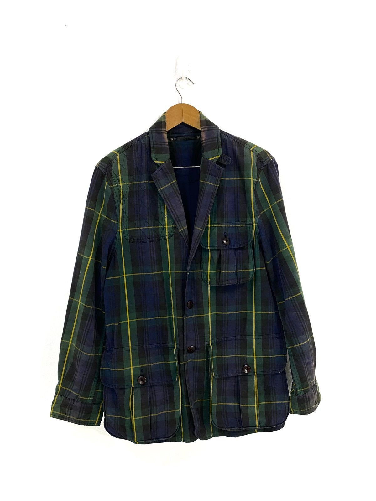 Polo Ralph Lauren Vintage Polo Ralph Lauren Tartan Jacket 3 Pocket Design Size US L / EU 52-54 / 3 - 1 Thumbnail