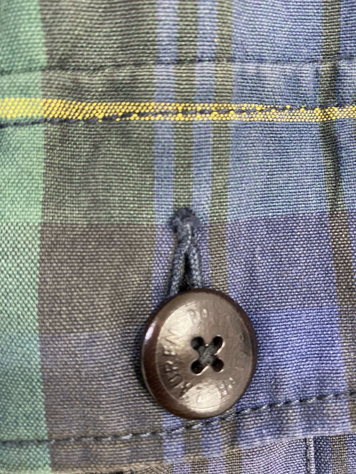 Polo Ralph Lauren Vintage Polo Ralph Lauren Tartan Jacket 3 Pocket Design Size US L / EU 52-54 / 3 - 10 Thumbnail