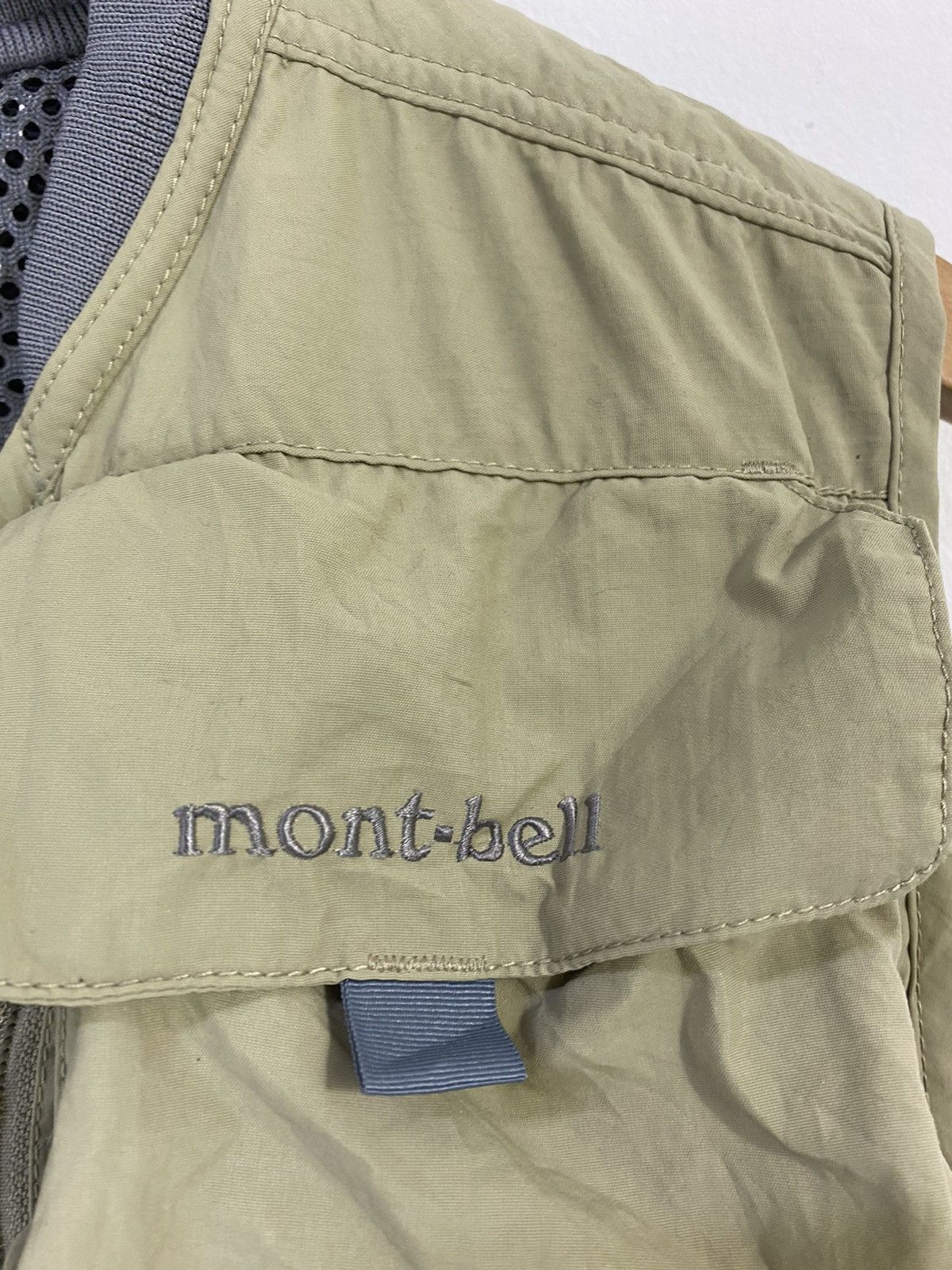 Montbell Montbell Vest 12nPocket Design Small Logo Rare Size US M / EU 48-50 / 2 - 8 Thumbnail