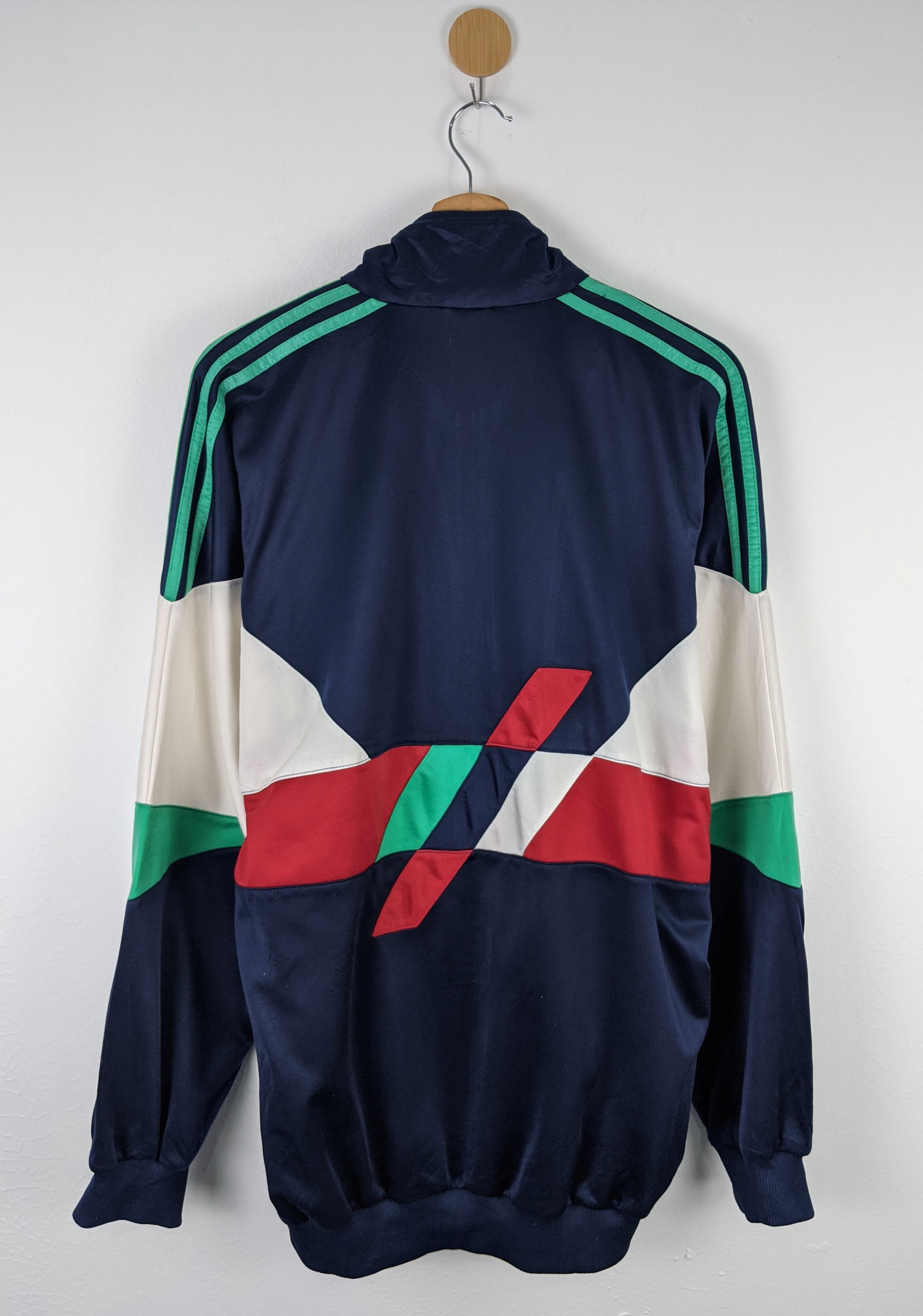 Adidas Vintage Adidas Tracktop Trainer Jacket 80s 90s Size US XXL / EU 58 / 5 - 2 Thumbnail
