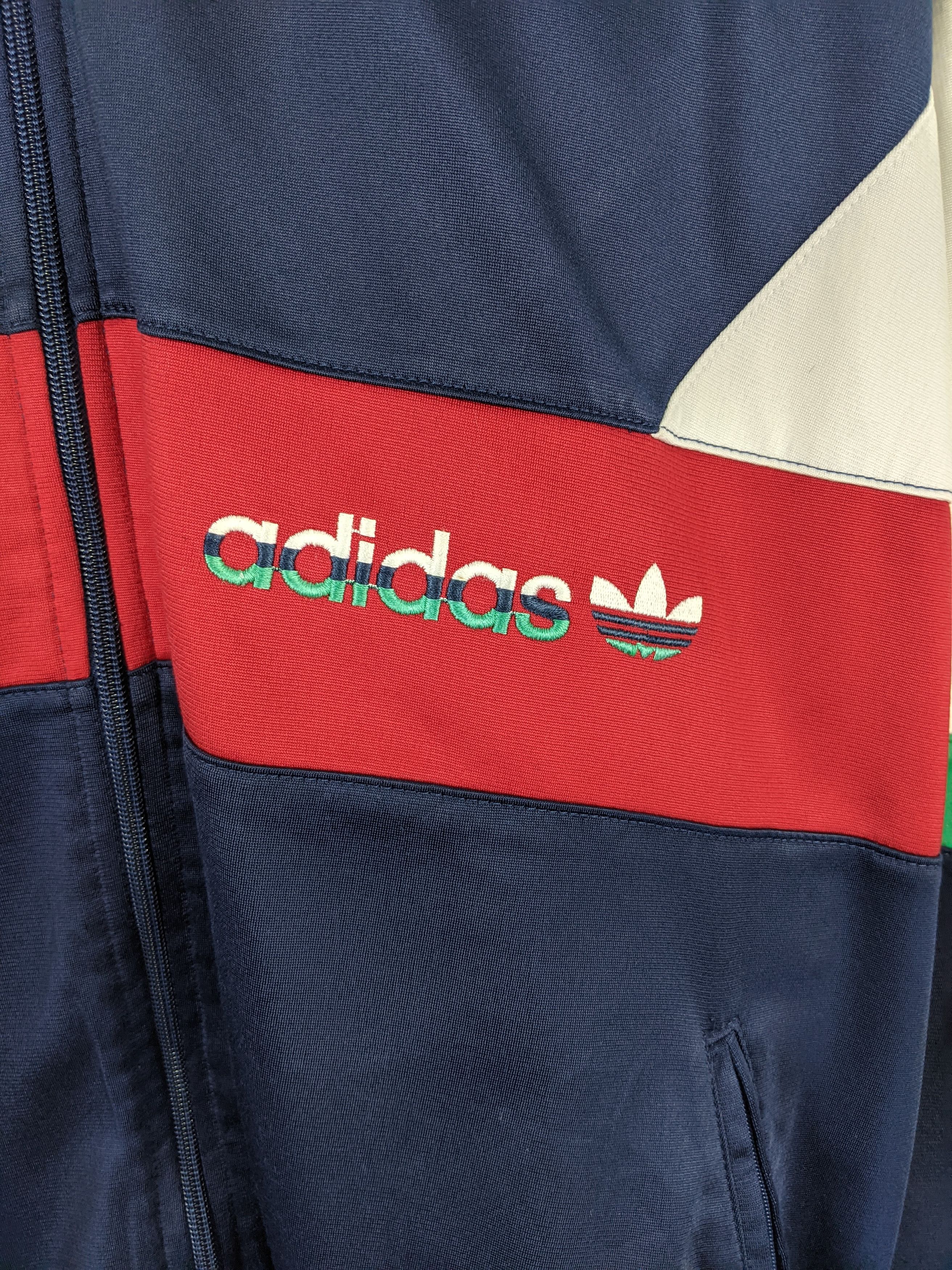 Adidas Vintage Adidas Tracktop Trainer Jacket 80s 90s Size US XXL / EU 58 / 5 - 3 Thumbnail
