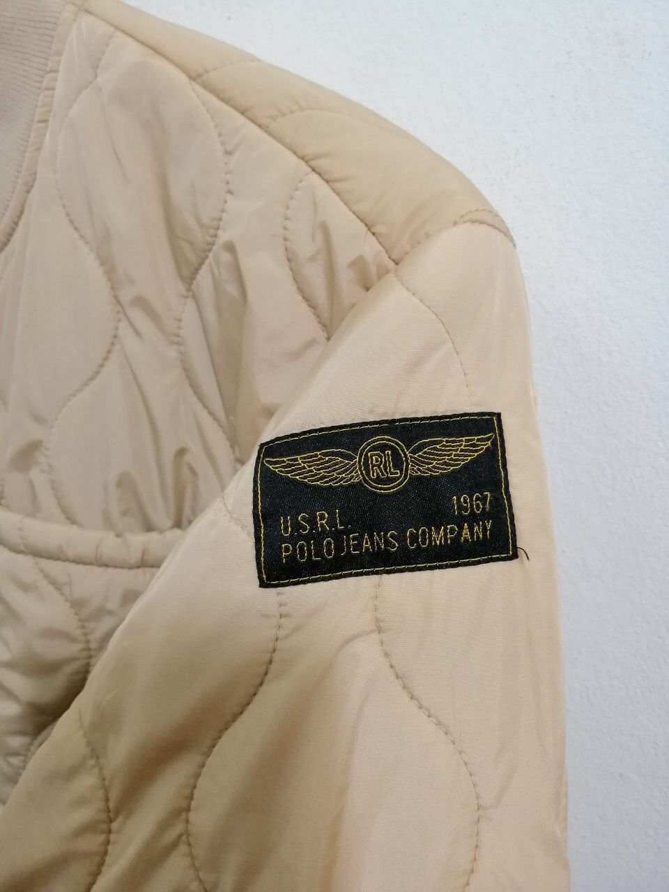 Polo Ralph Lauren Polo Jeans USRL Quilted Bomber Jacket Nice Design 17 Size US L / EU 52-54 / 3 - 4 Thumbnail