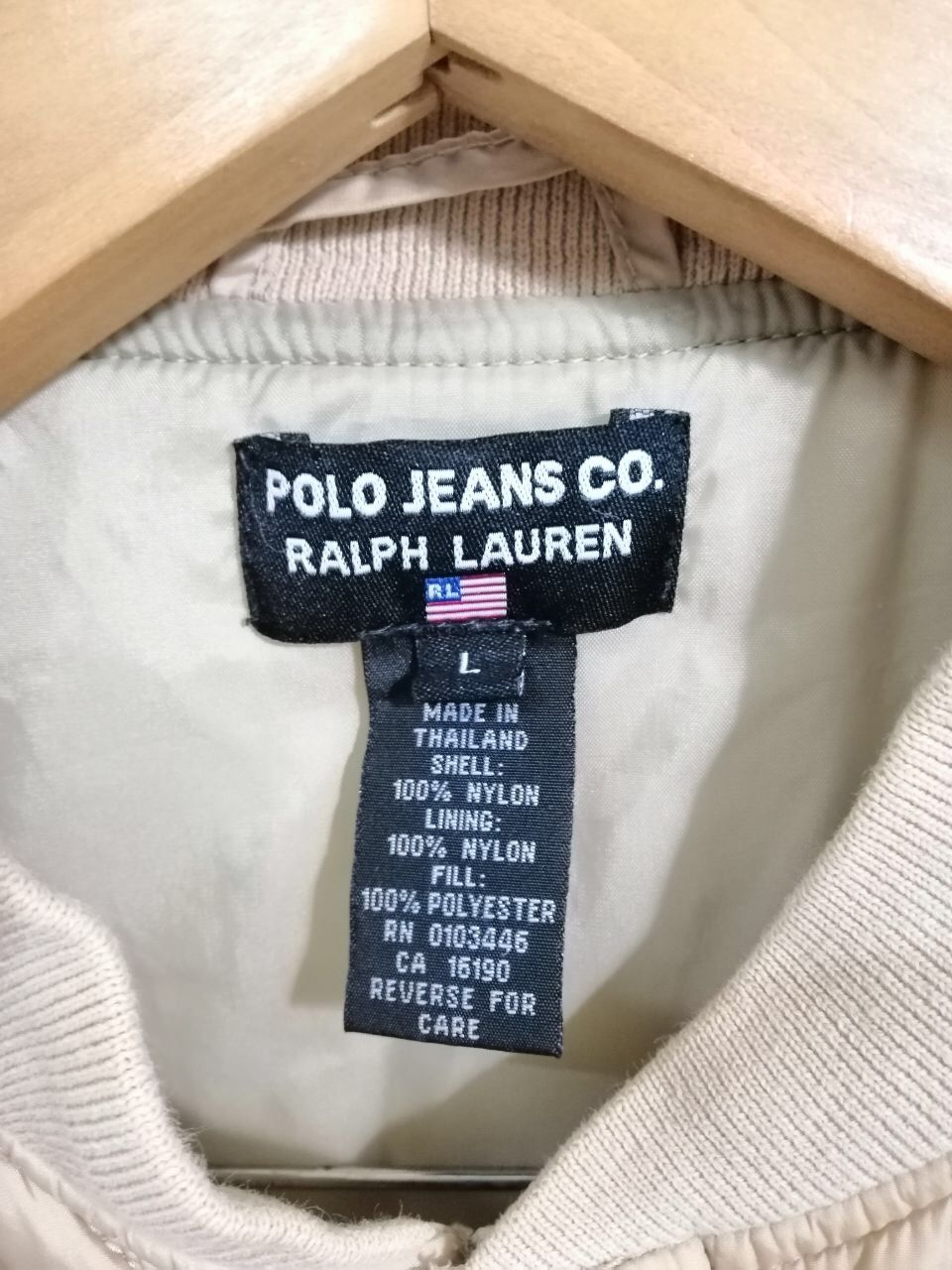 Polo Ralph Lauren Polo Jeans USRL Quilted Bomber Jacket Nice Design 17 Size US L / EU 52-54 / 3 - 3 Thumbnail