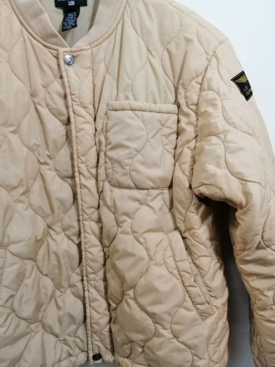 Polo Ralph Lauren Polo Jeans USRL Quilted Bomber Jacket Nice Design 17 Size US L / EU 52-54 / 3 - 6 Thumbnail
