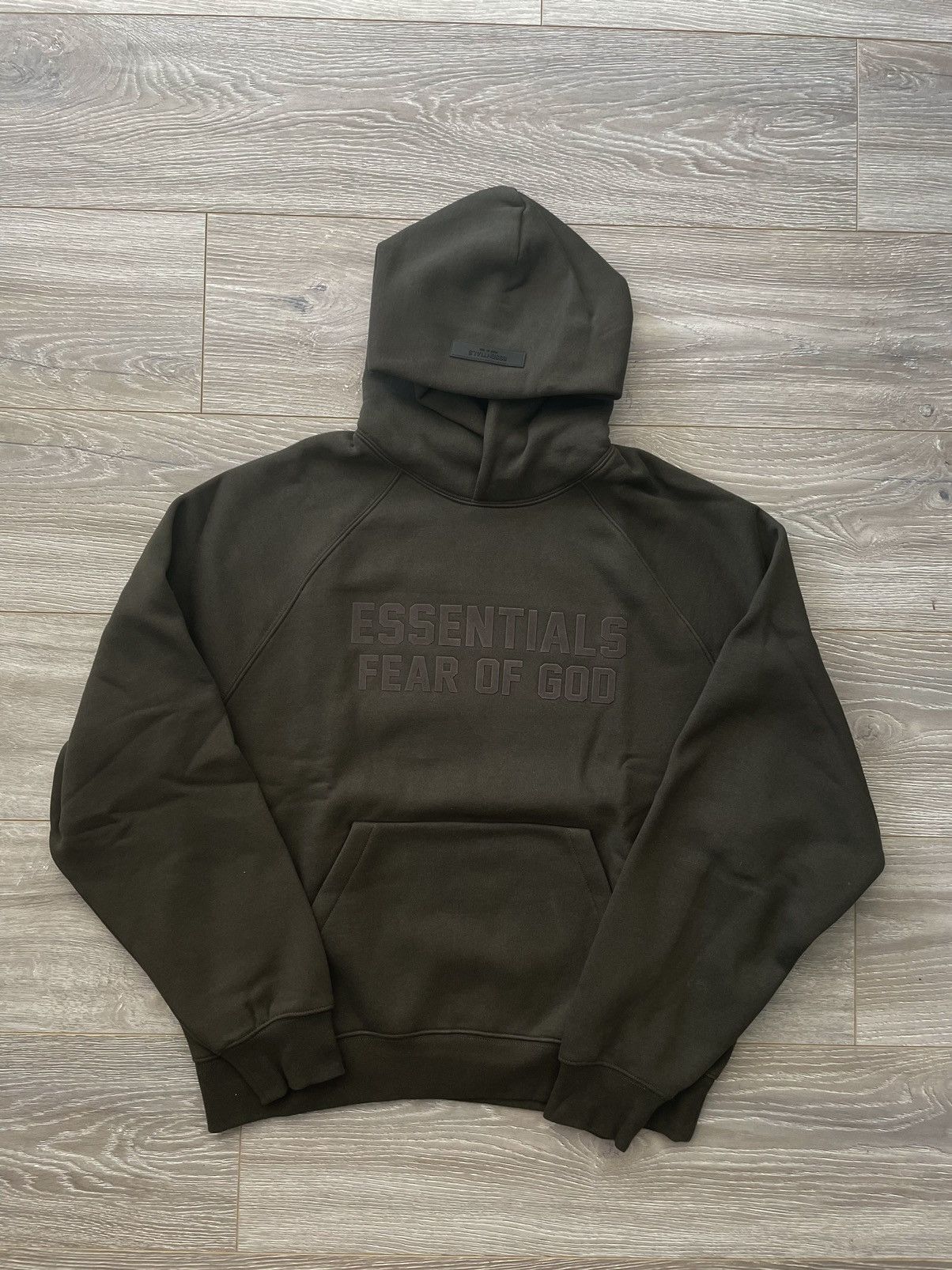 Fear of God Fear of God Essentials Off Black Hoodie Size US M / EU 48-50 / 2 - 1 Thumbnail