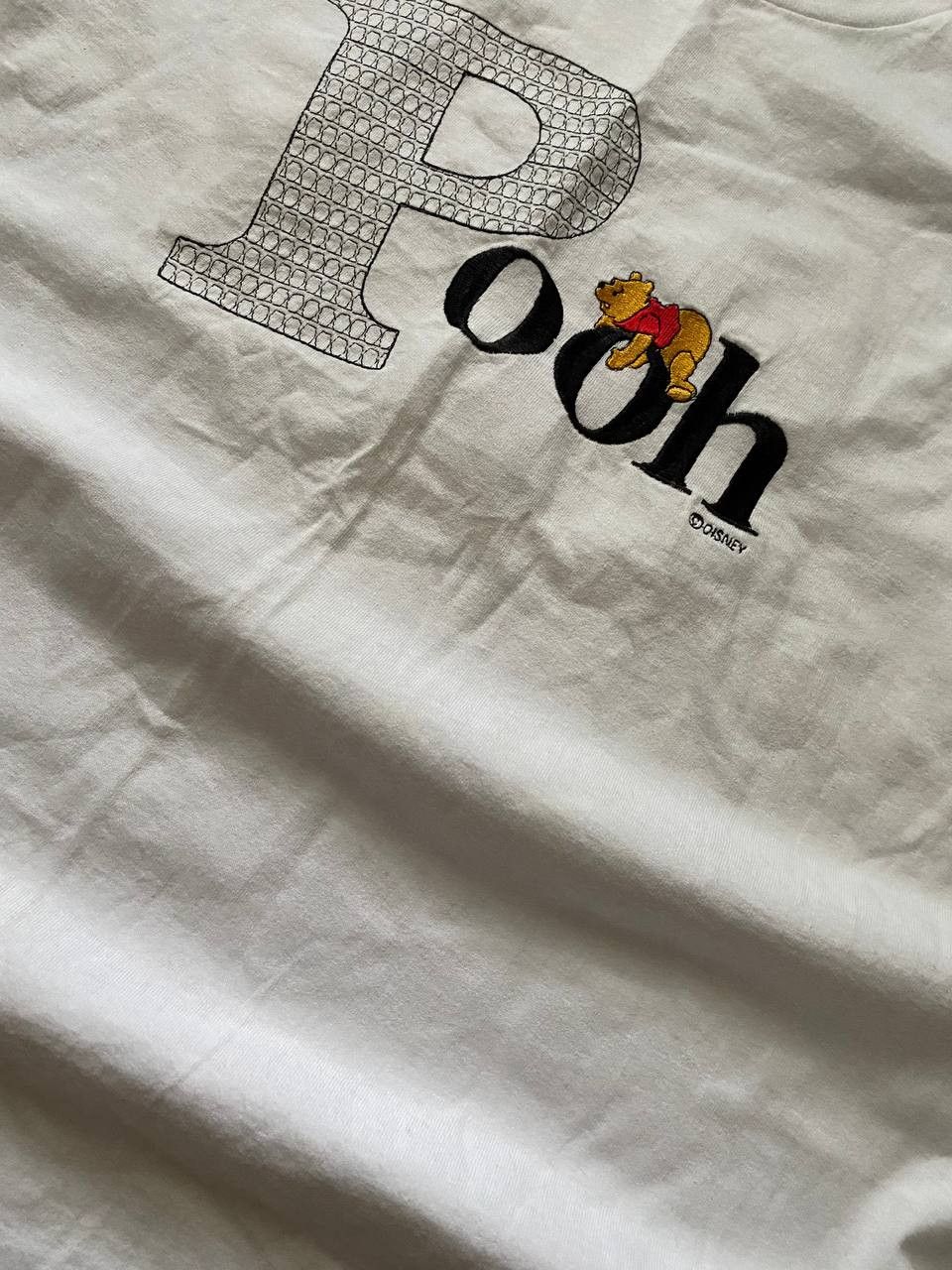 Disney × Vintage Vintage 90s Winnie The Pooh Graphic Tee Shirt/ Embroid L T37 Size US XL / EU 56 / 4 - 8 Thumbnail