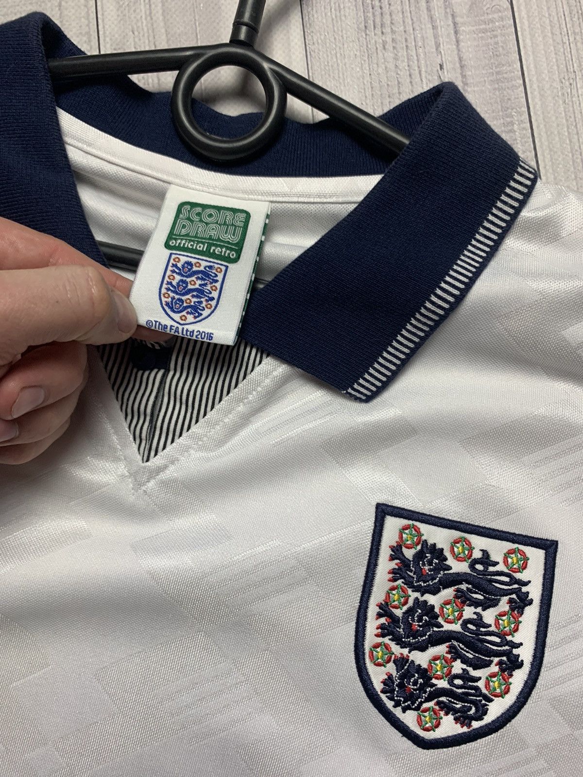 Vintage Vintage retro soccer jersey England size L Size US L / EU 52-54 / 3 - 4 Thumbnail
