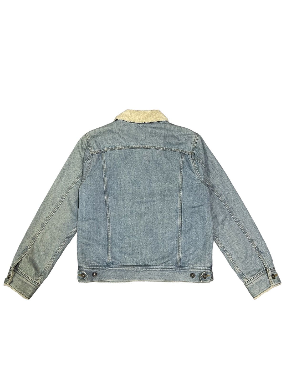 Japanese Brand Vintage Japanese Brand Denim Sherpa Jacket Size US M / EU 48-50 / 2 - 4 Thumbnail