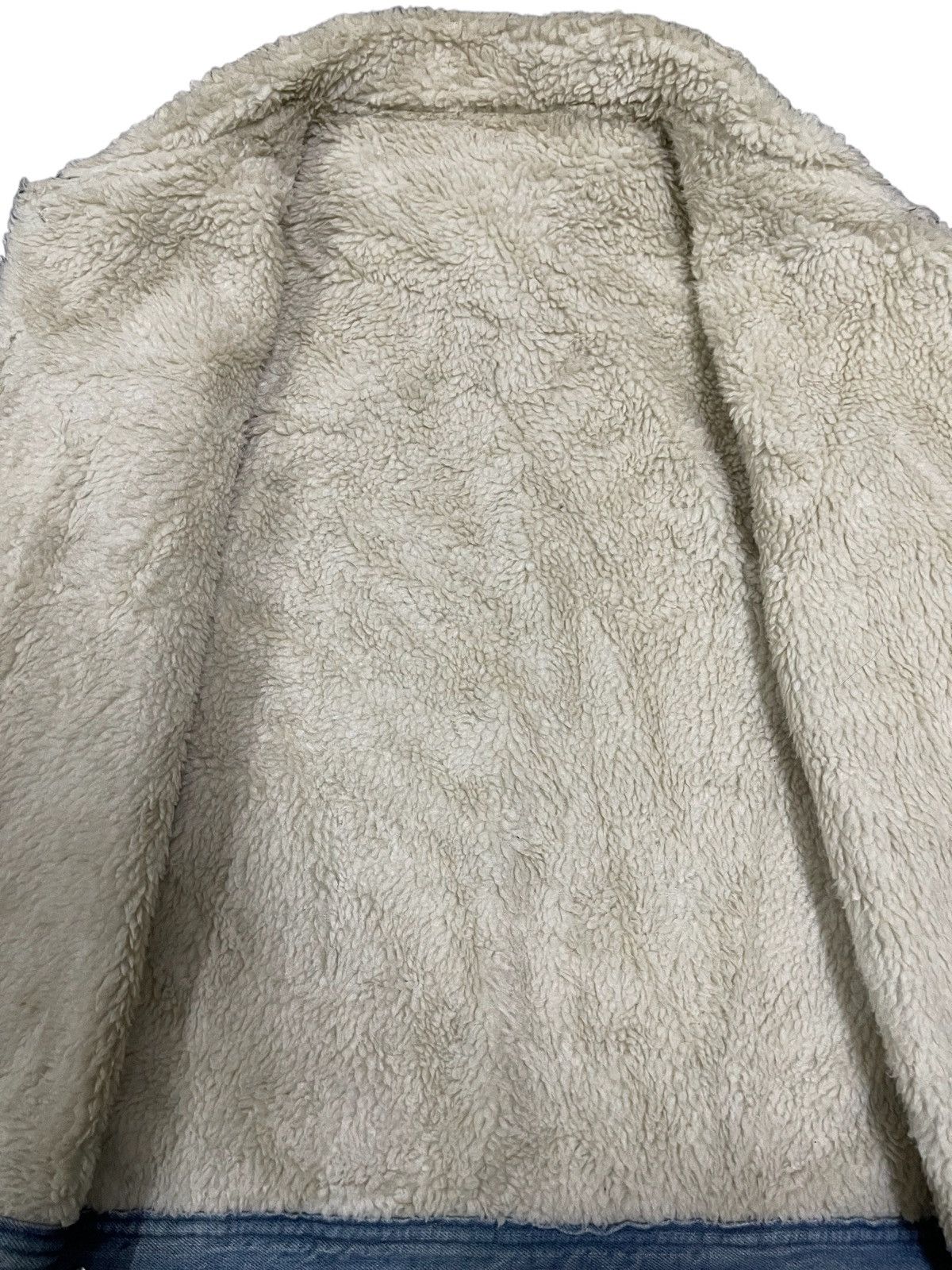 Japanese Brand Vintage Japanese Brand Denim Sherpa Jacket Size US M / EU 48-50 / 2 - 10 Thumbnail