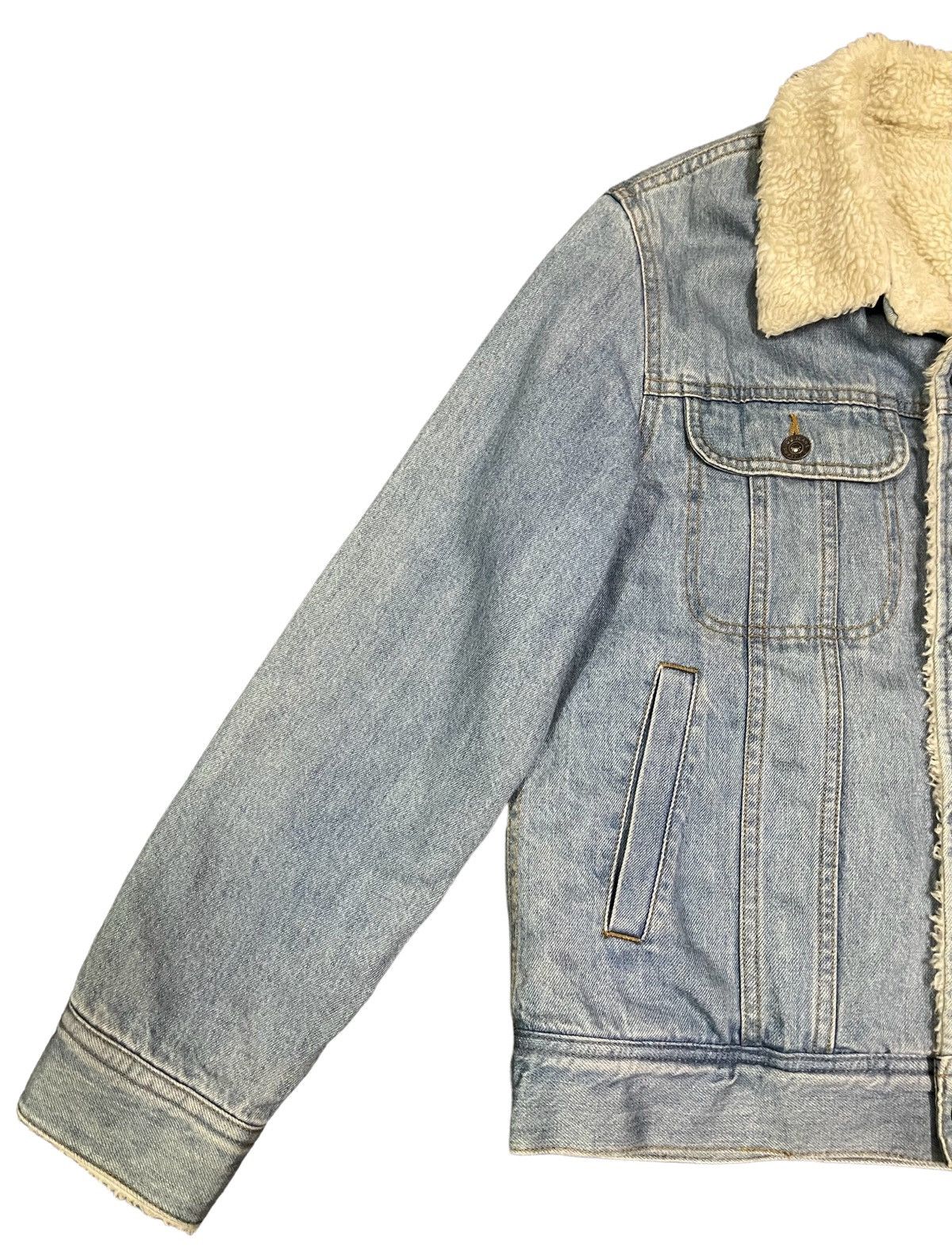 Japanese Brand Vintage Japanese Brand Denim Sherpa Jacket Size US M / EU 48-50 / 2 - 8 Thumbnail