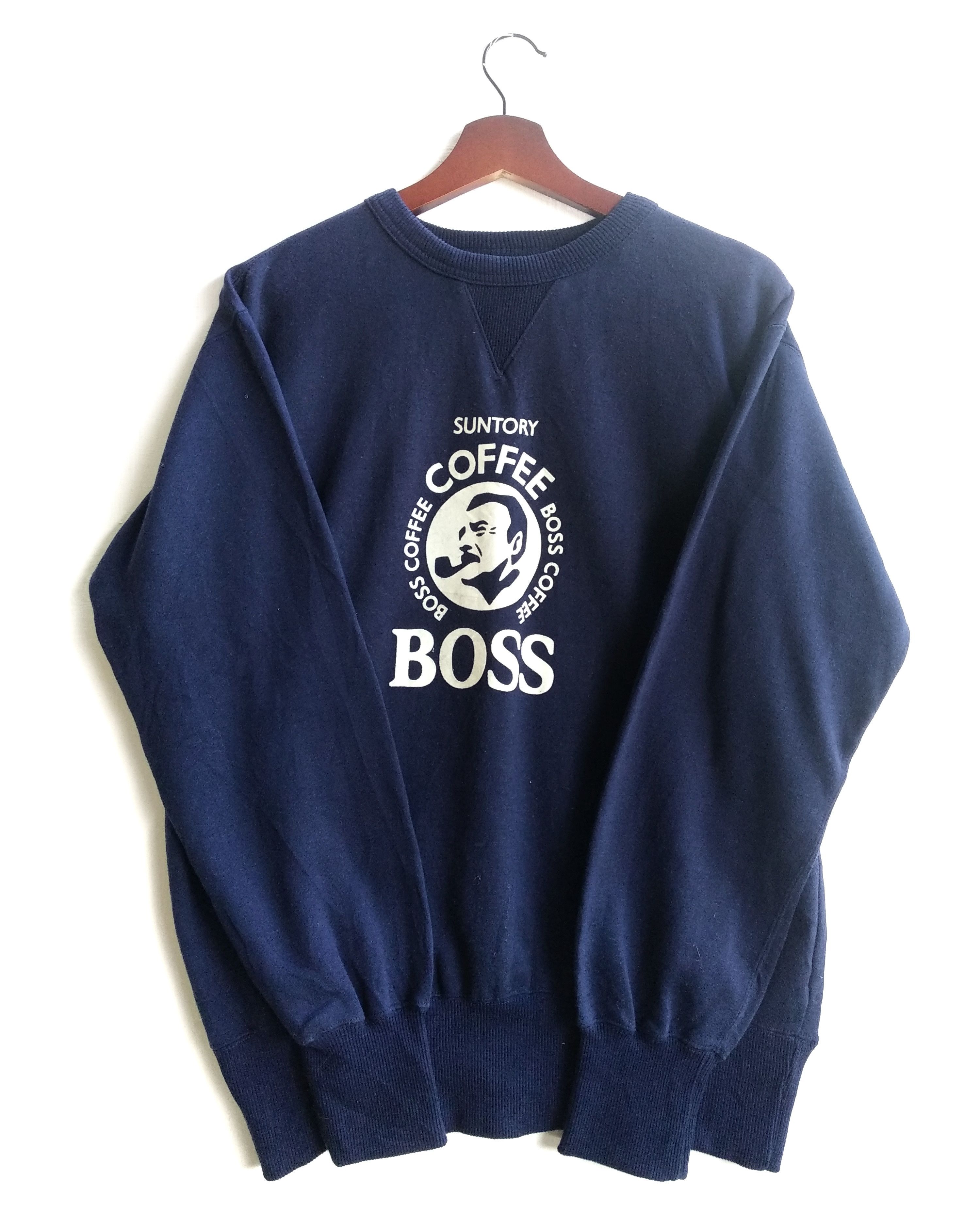 Japanese Brand Vintage Suntory coffee Sweatshirt Size US L / EU 52-54 / 3 - 2 Thumbnail