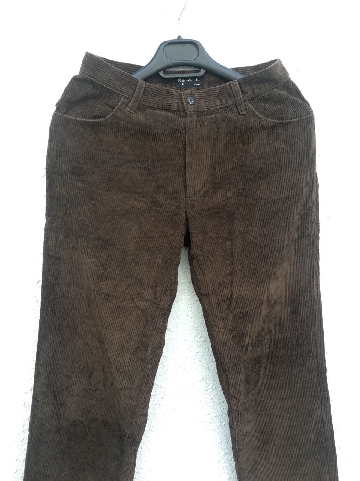 agnes b. ( 2pcs ) Black Jeans / Brown Cotton Corduroy Pant Size US 28 / EU 44 - 11 Thumbnail