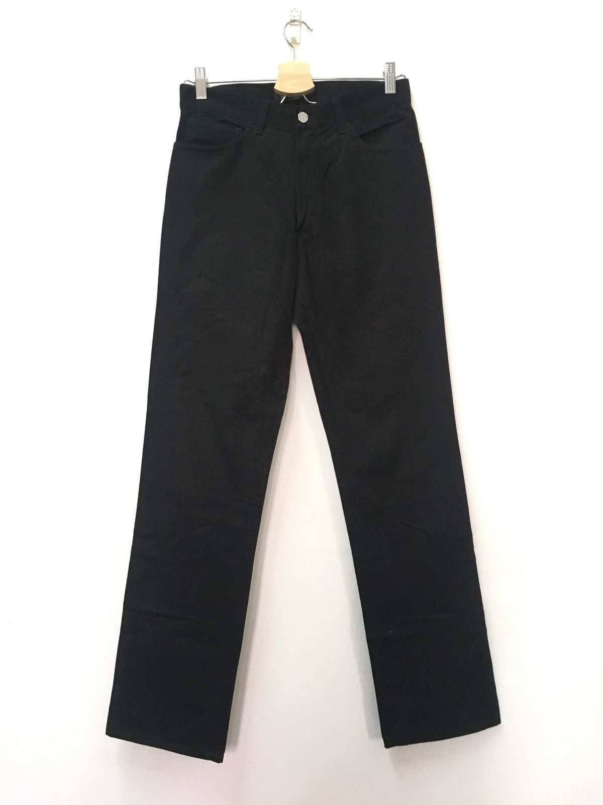 image of Agnes B ( 2Pcs ) Black Jeans / Brown Cotton Corduroy Pant in Brown/Black, Men's (Size 28)