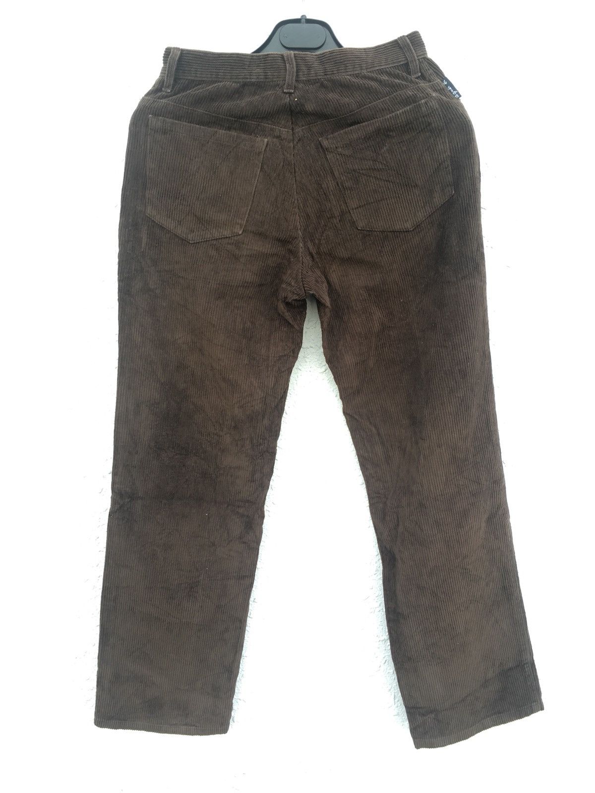 agnes b. ( 2pcs ) Black Jeans / Brown Cotton Corduroy Pant Size US 28 / EU 44 - 13 Thumbnail