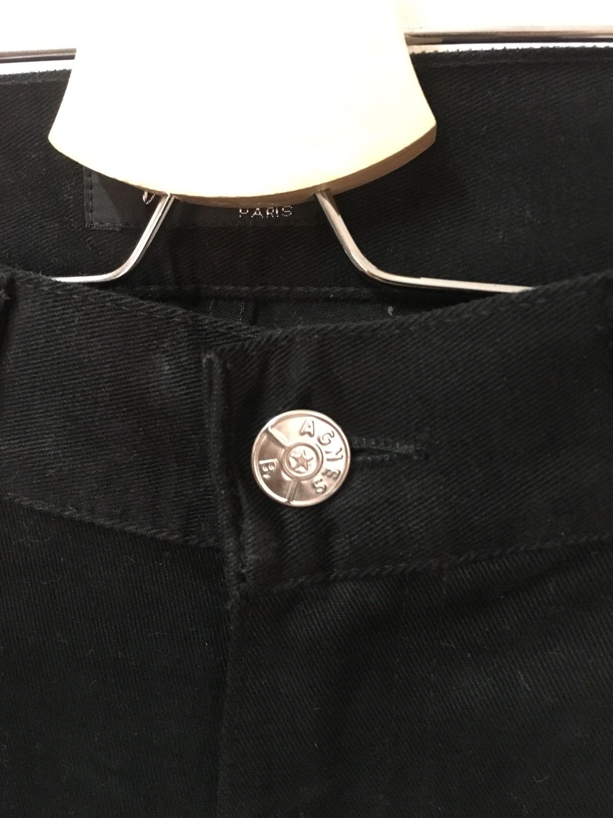 agnes b. ( 2pcs ) Black Jeans / Brown Cotton Corduroy Pant Size US 28 / EU 44 - 4 Thumbnail