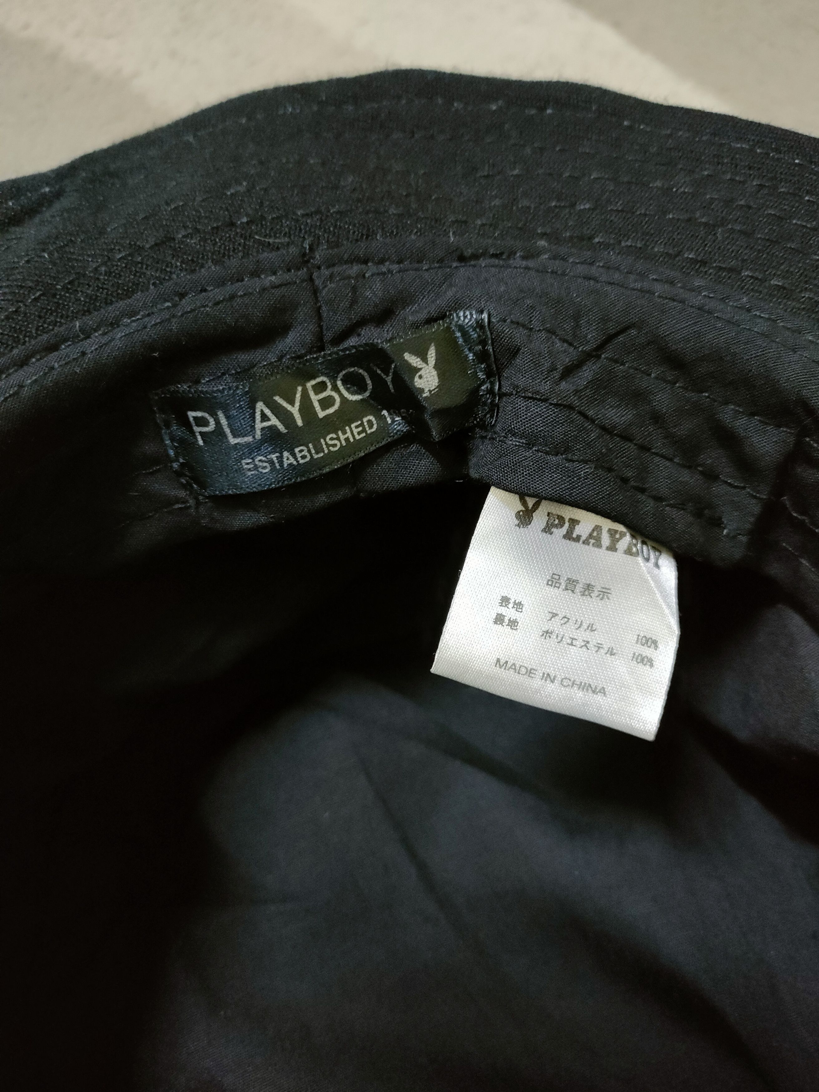 Playboy 🔥 Steals 🔥 Playboy Embroided Big Logo Hat Size ONE SIZE - 4 Thumbnail