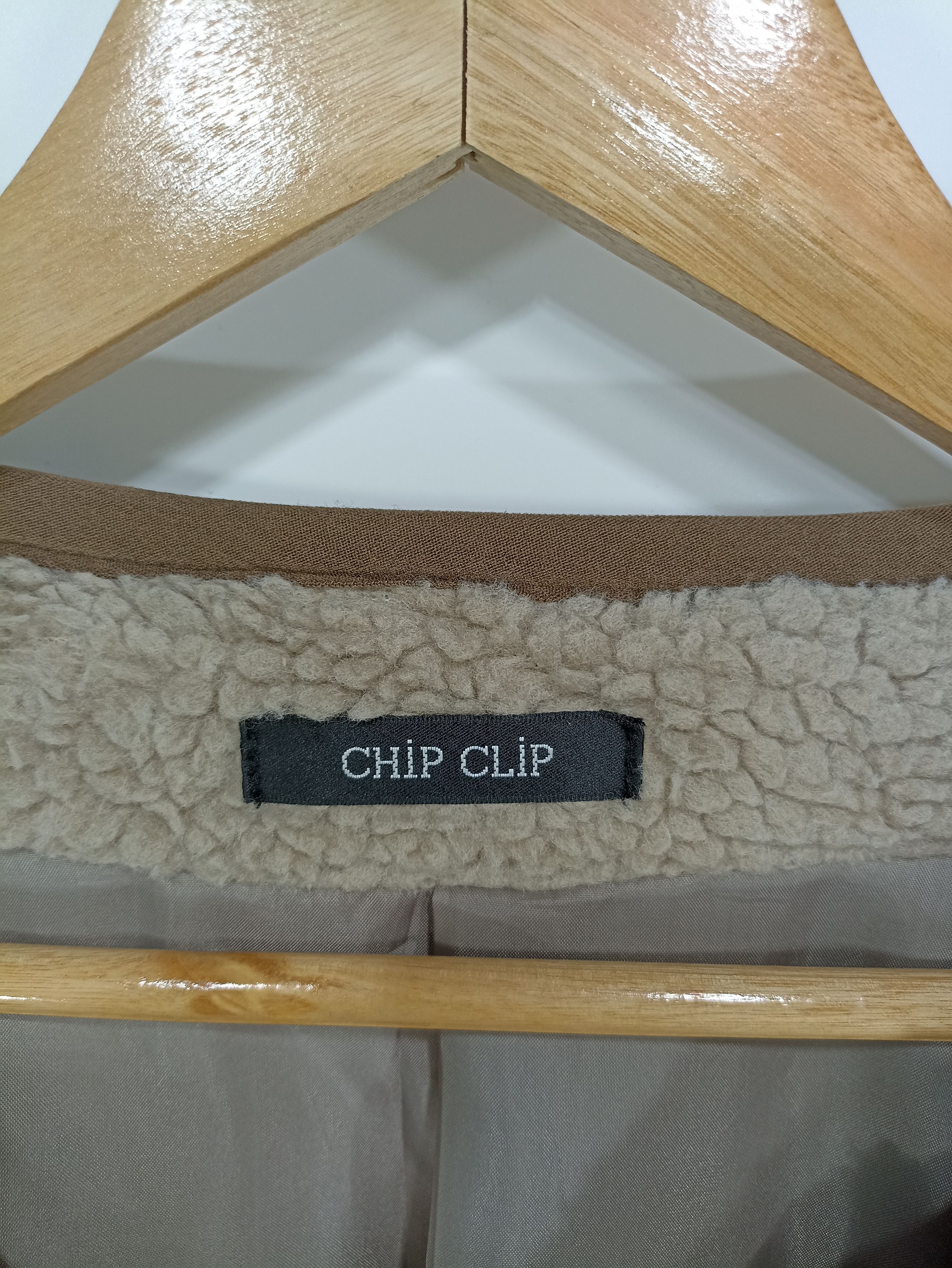 Beauty Beast × Japanese Brand Chip Clip Cropped Baggy Sherpa Fleece Cardigan Size US L / EU 52-54 / 3 - 5 Thumbnail