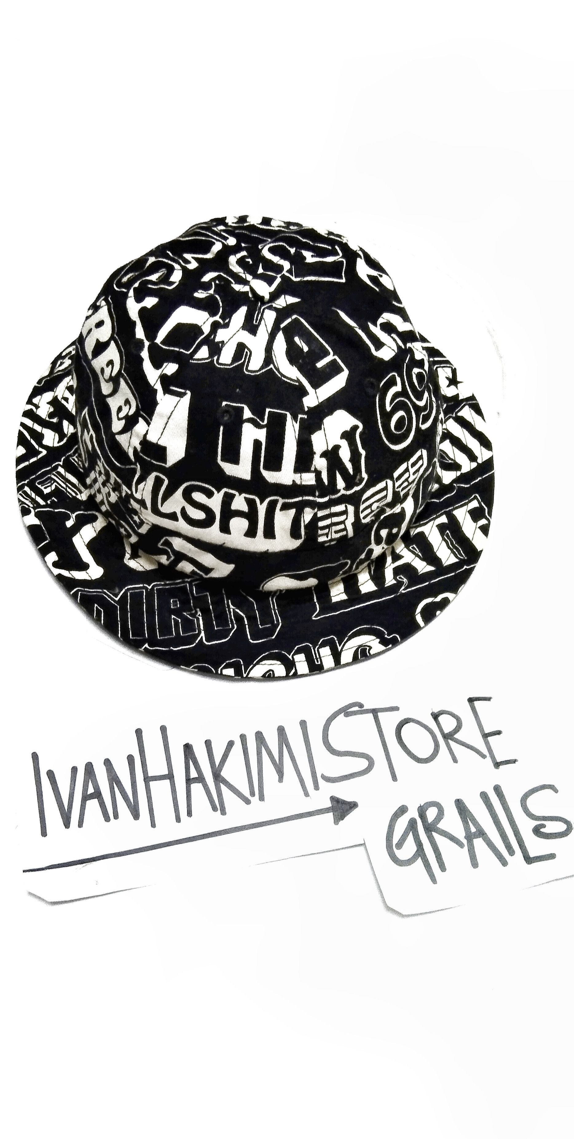 Hysteric Glamour × Supreme HYSTERIC GLAMOUR CROSSOVER SUPREME FULL PRINT BUCKET  HAT | Grailed