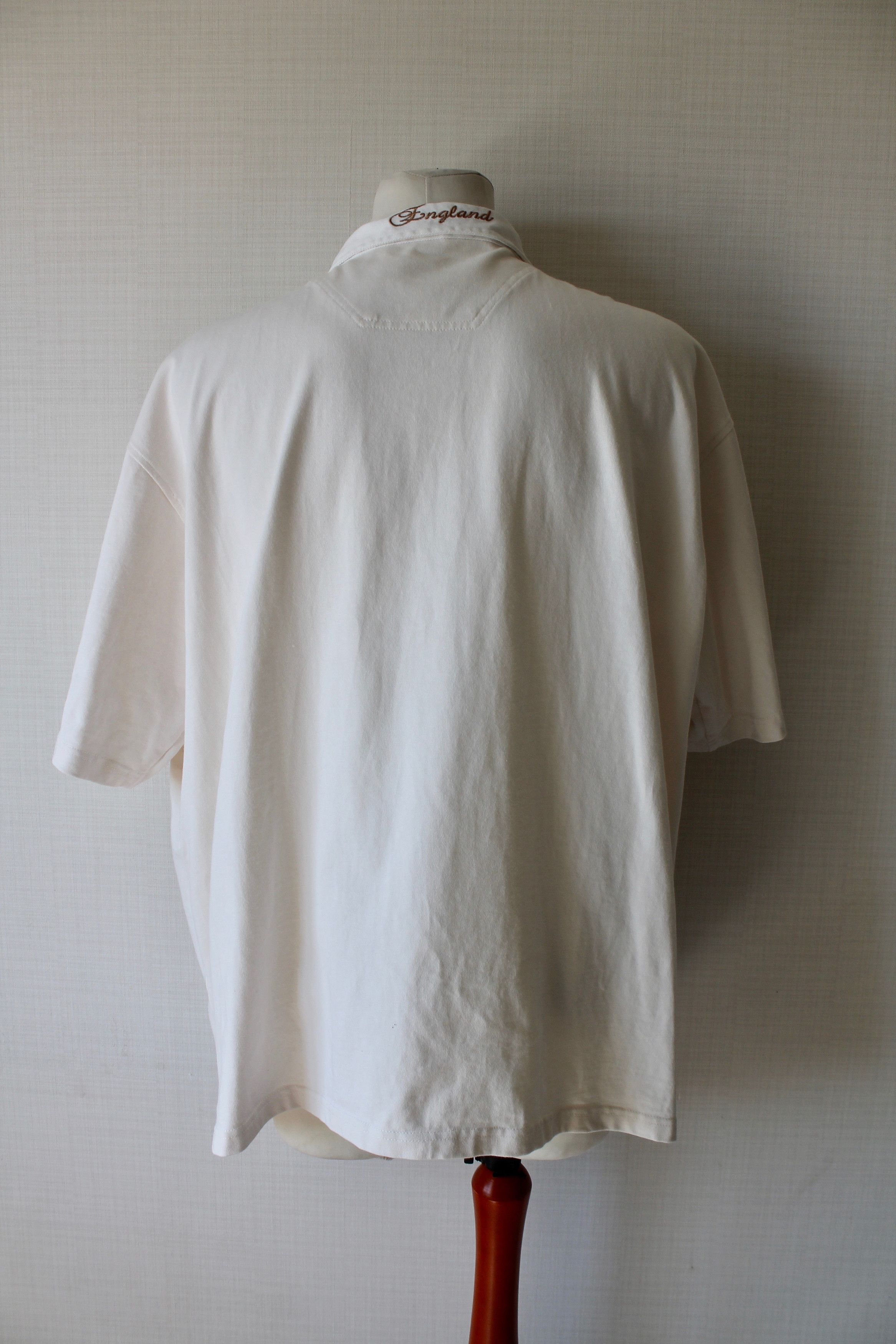 Cotton Traders Cotton Traders England XV Rugby team Polo Shirt 4XL cream Size US XXL / EU 58 / 5 - 7 Thumbnail