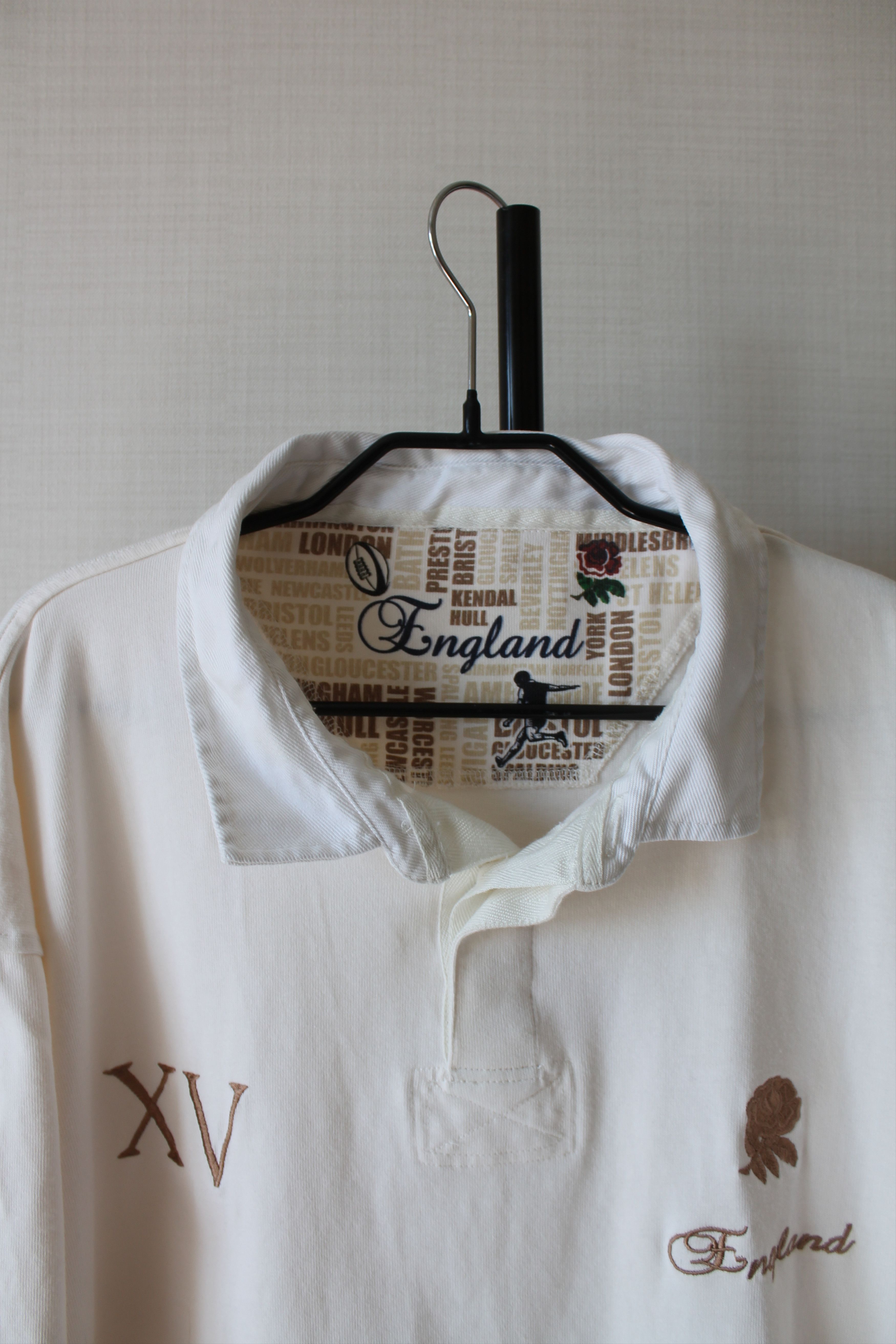 Cotton Traders Cotton Traders England XV Rugby team Polo Shirt 4XL cream Size US XXL / EU 58 / 5 - 9 Thumbnail
