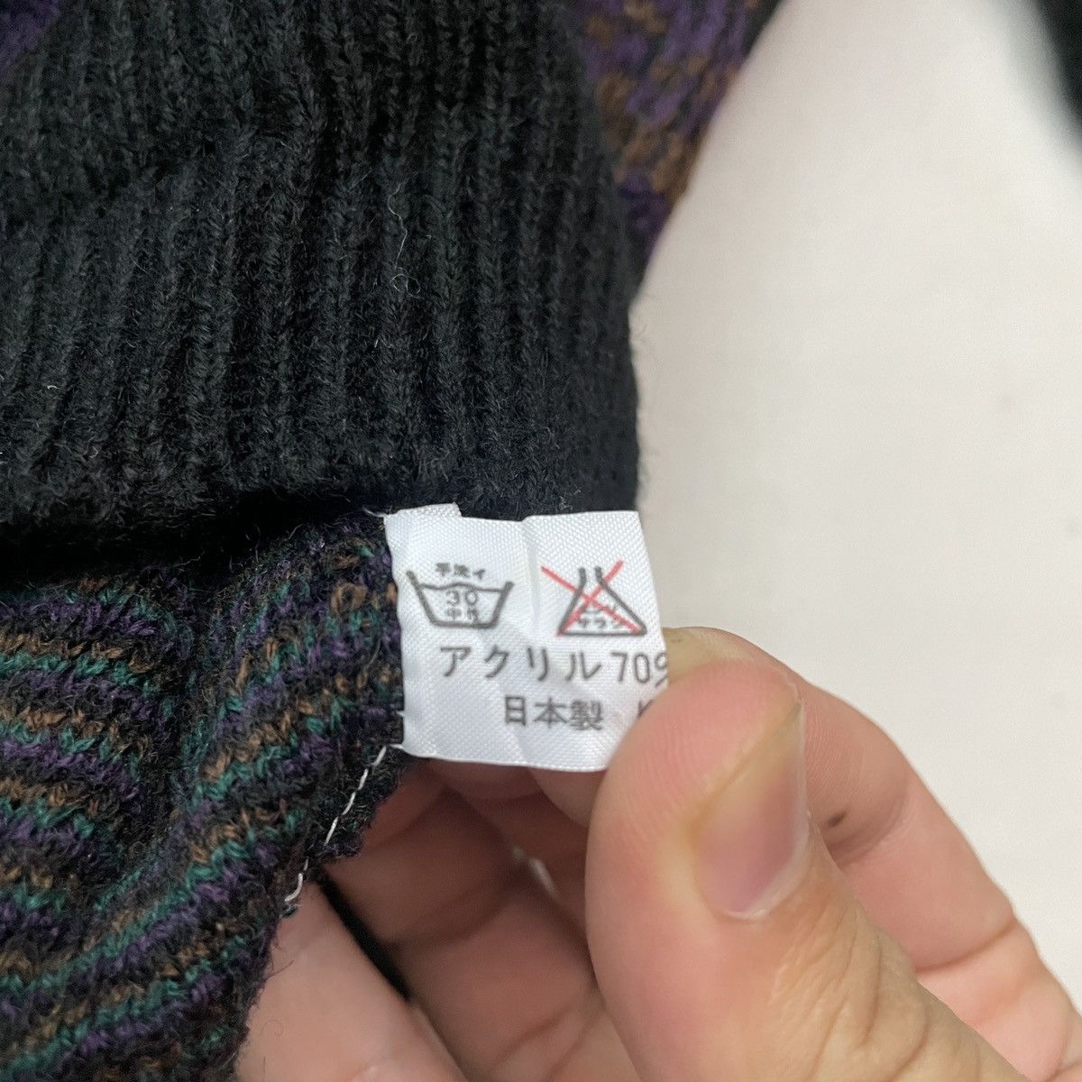 Aran Isles Knitwear Vtg‼️ UNBRANDED Art Nice Design Knitwear Sweater Jumper! Size US L / EU 52-54 / 3 - 5 Thumbnail