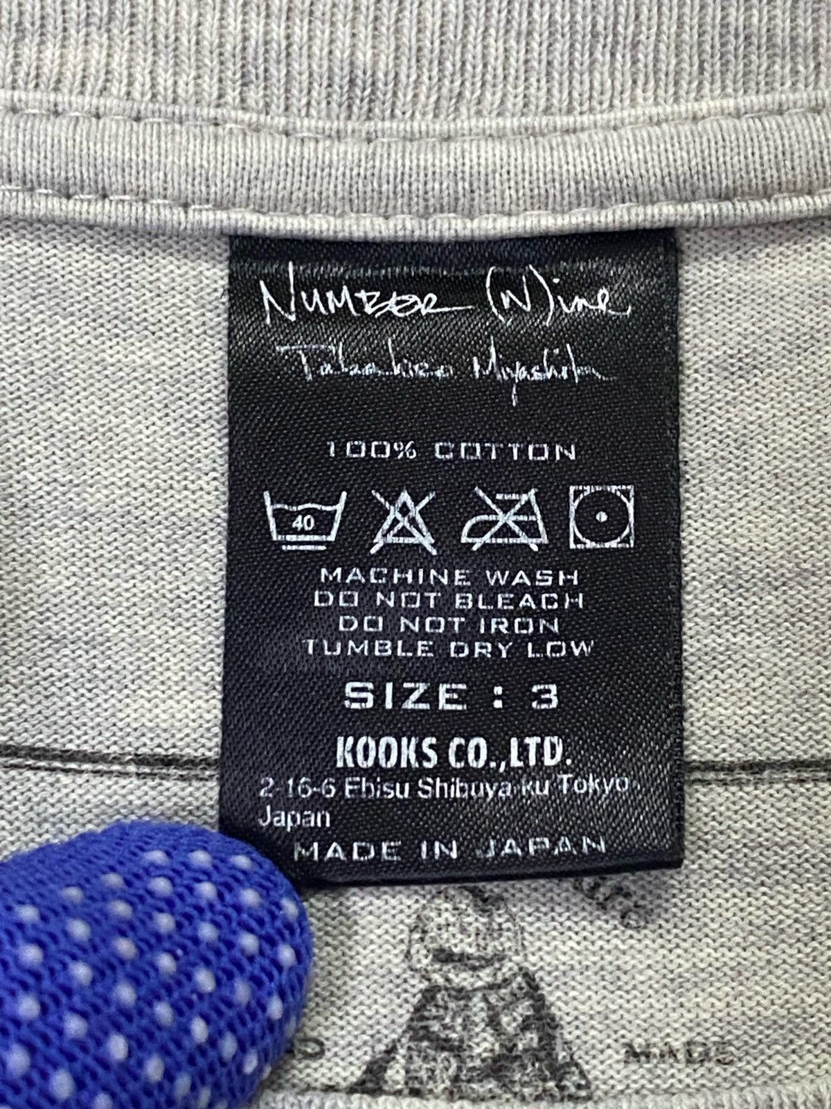 Number (N)ine Number Nine Is One World Western Logo Size US M / EU 48-50 / 2 - 9 Thumbnail