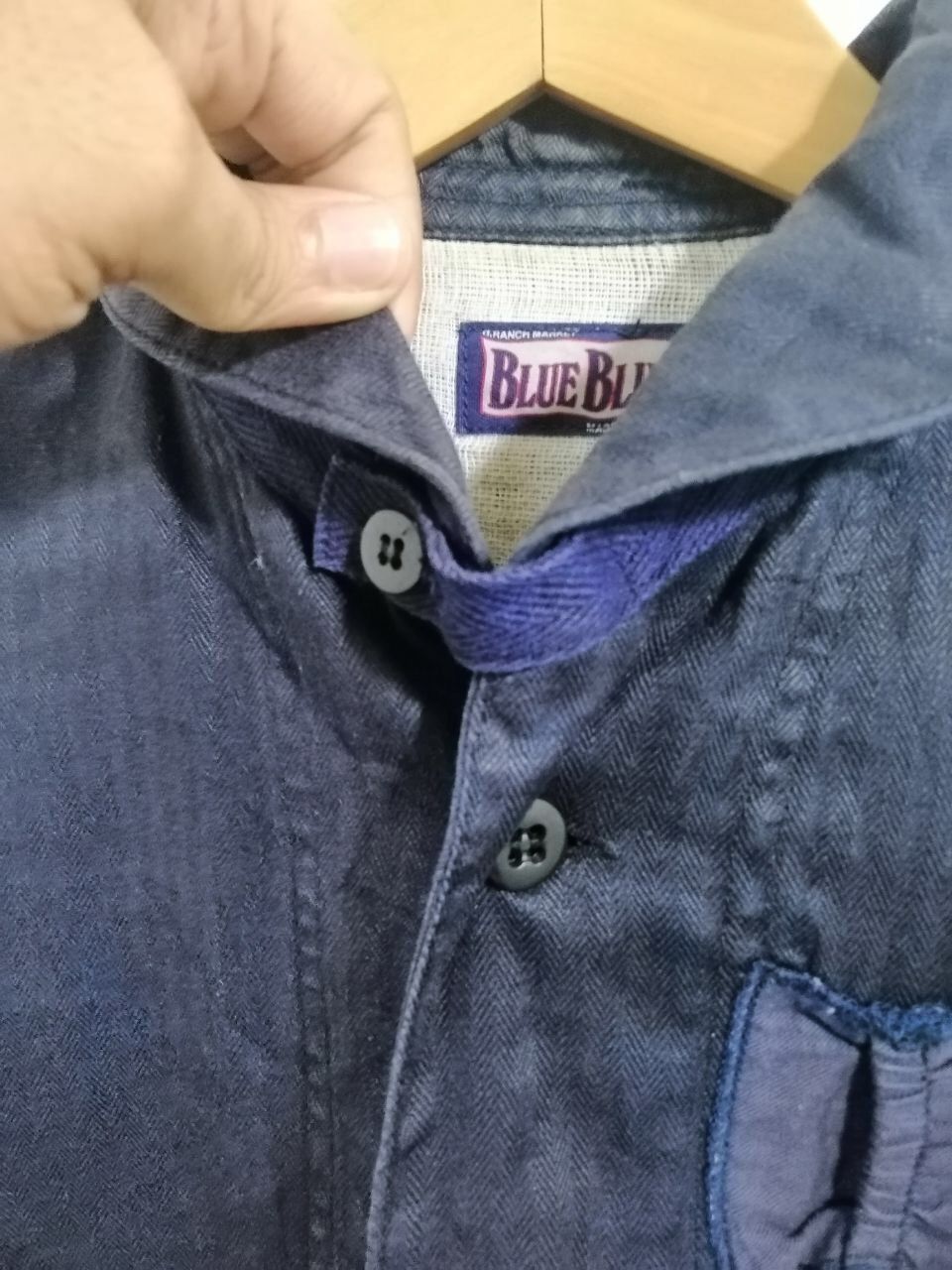 Blue Blue Japan Blue Blue Indigo Jacket Nice Design Size US L / EU 52-54 / 3 - 8 Thumbnail