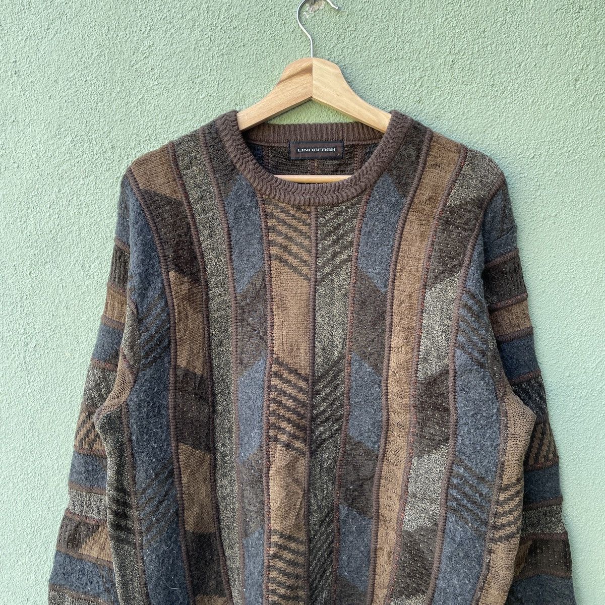 Aran Isles Knitwear Vtg LINDBERGH Rare Design Knitwear Sweater Jumper Size US M / EU 48-50 / 2 - 3 Thumbnail