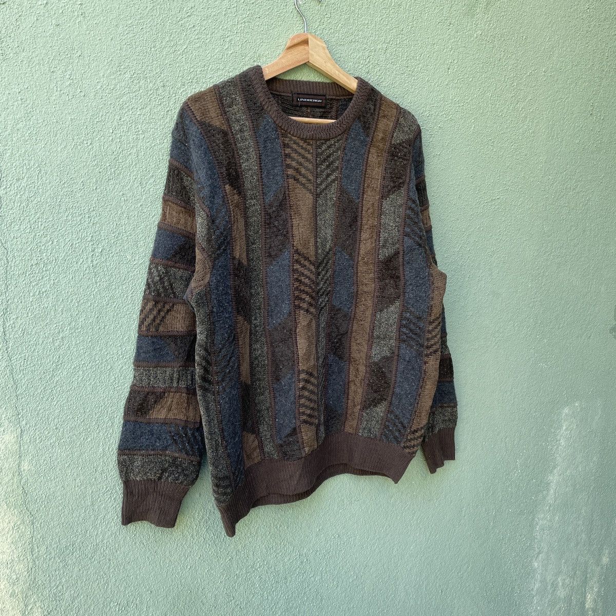 Aran Isles Knitwear Vtg LINDBERGH Rare Design Knitwear Sweater Jumper Size US M / EU 48-50 / 2 - 2 Thumbnail