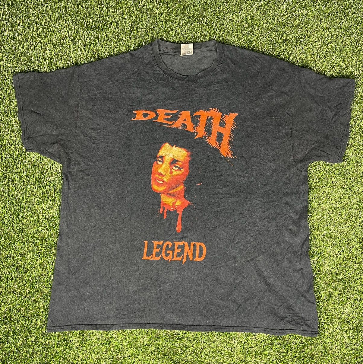 Band Tees × Vintage Vintage Y2K Death Lagend Dirteoyz Tour Horror Tee Size US XXL / EU 58 / 5 - 1 Thumbnail