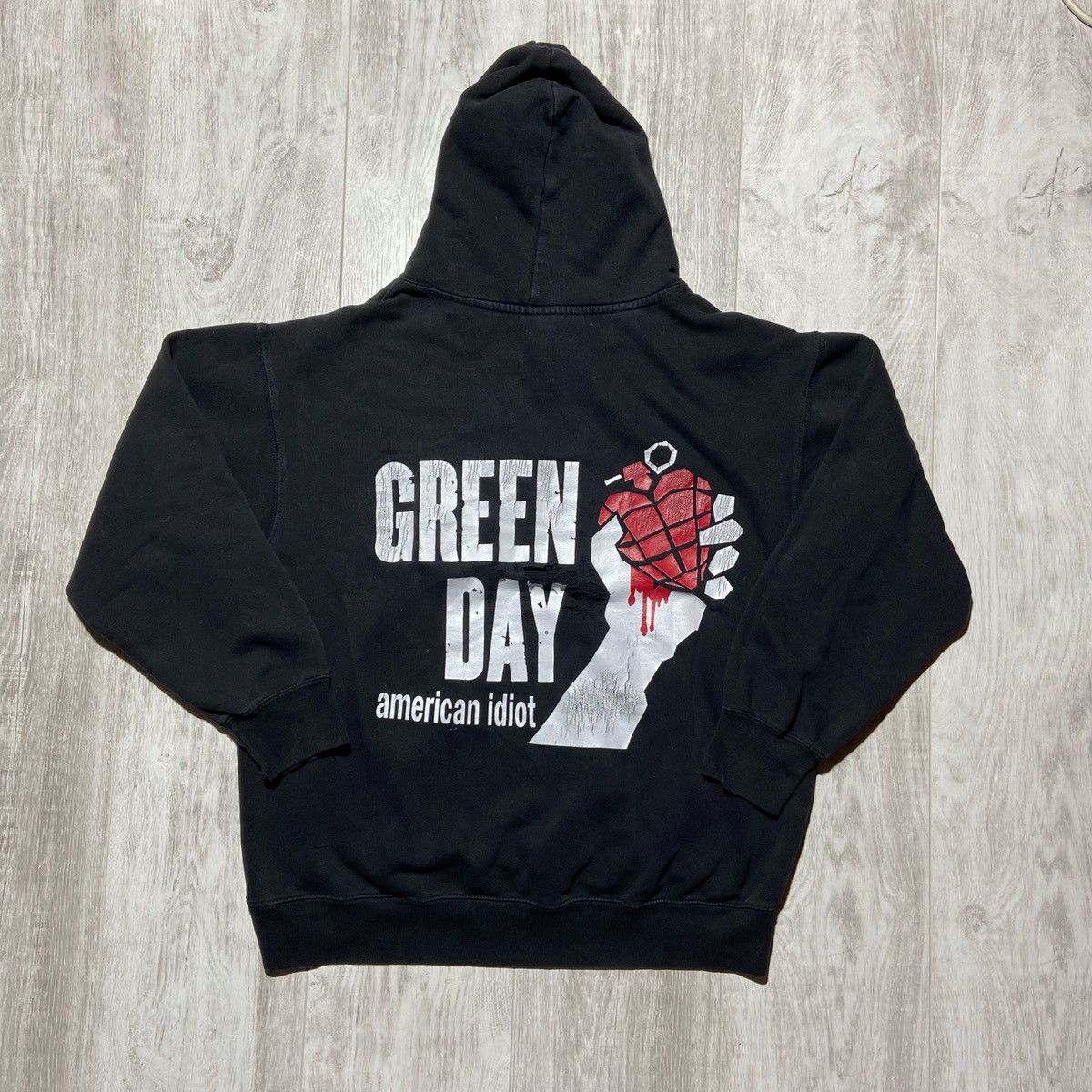 Band Tees × Vintage Vintage Green Day American Idiot Hoodie Size US L / EU 52-54 / 3 - 15 Thumbnail