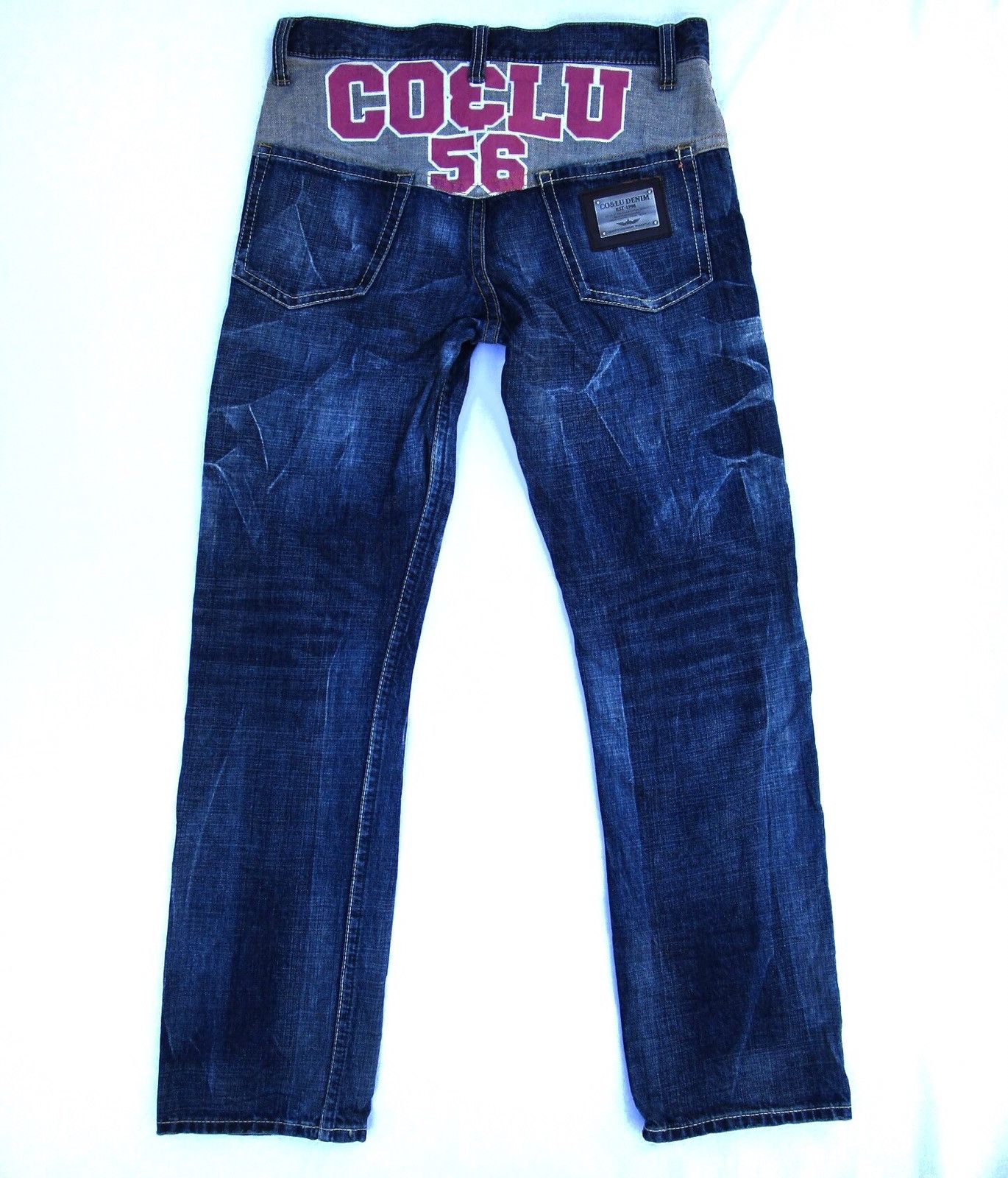 Japanese Brand Selvedged X Paintwork 56 Distressed Japanese Brand Co&Lu Size US 34 / EU 50 - 1 Thumbnail